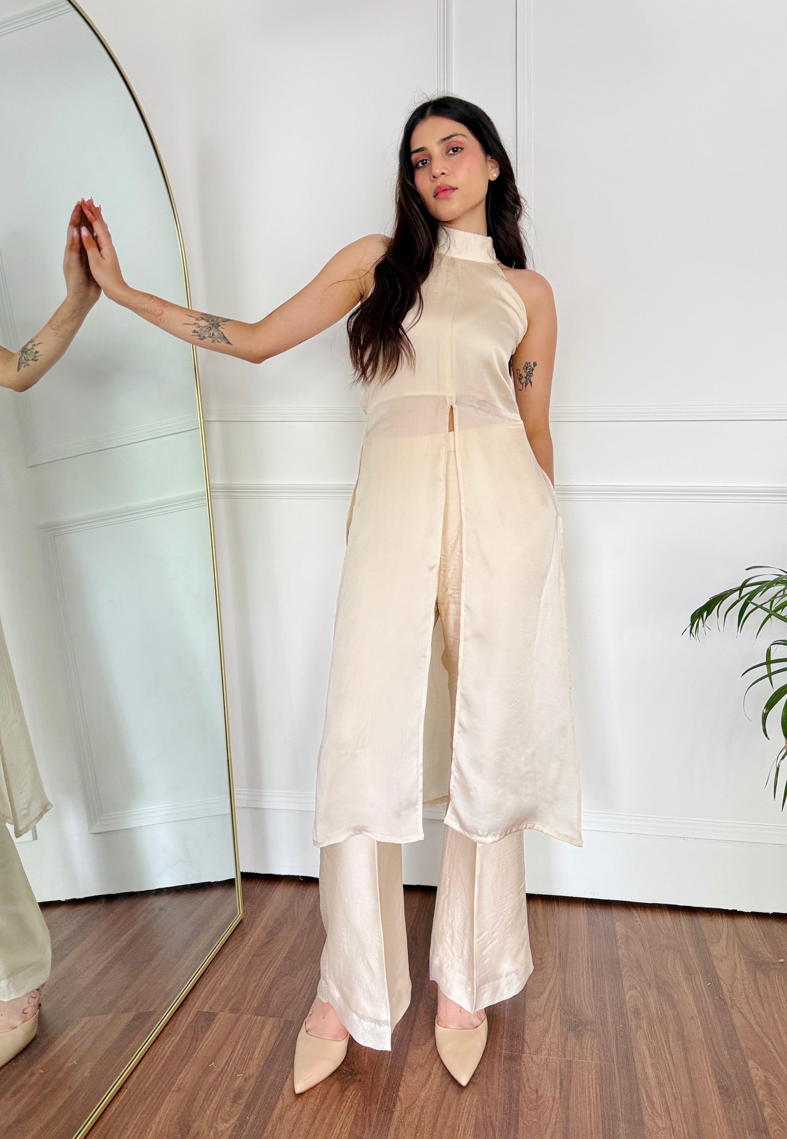 Surreal Ivory Co-ord Set