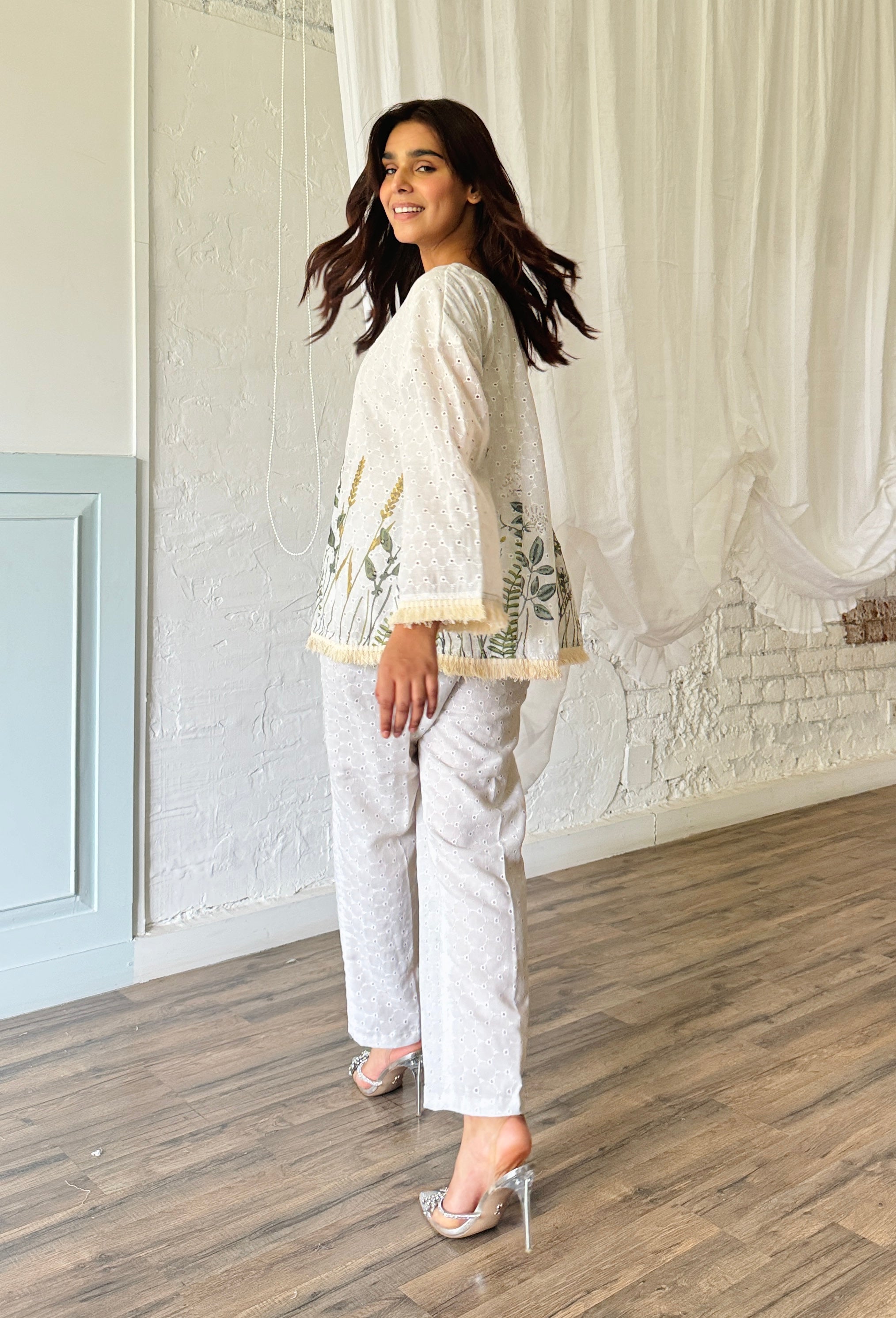 Pastel Schiffi Coord Set