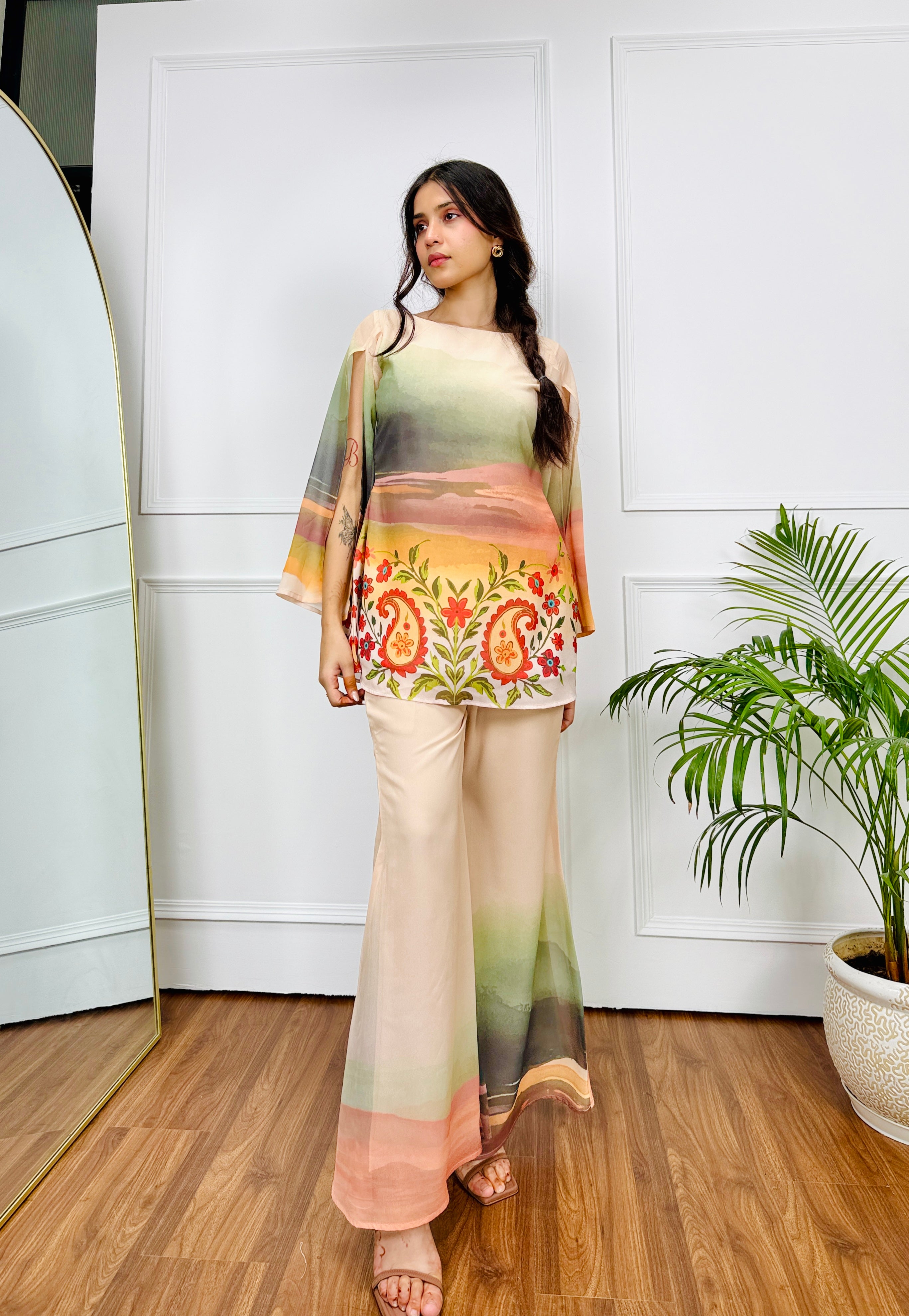 Blush Sand Kurta Set