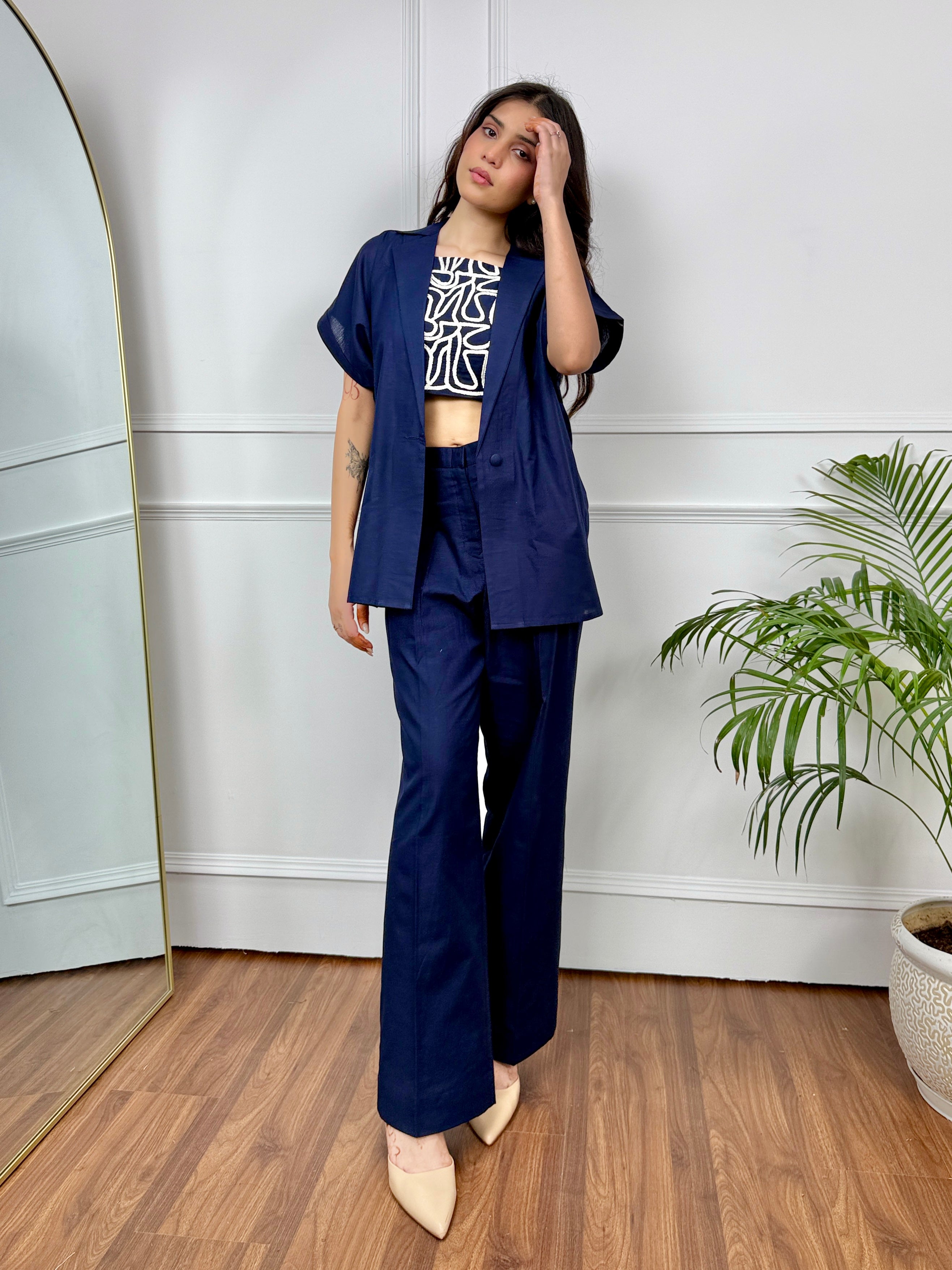 Blue Solstice Co-ord Set