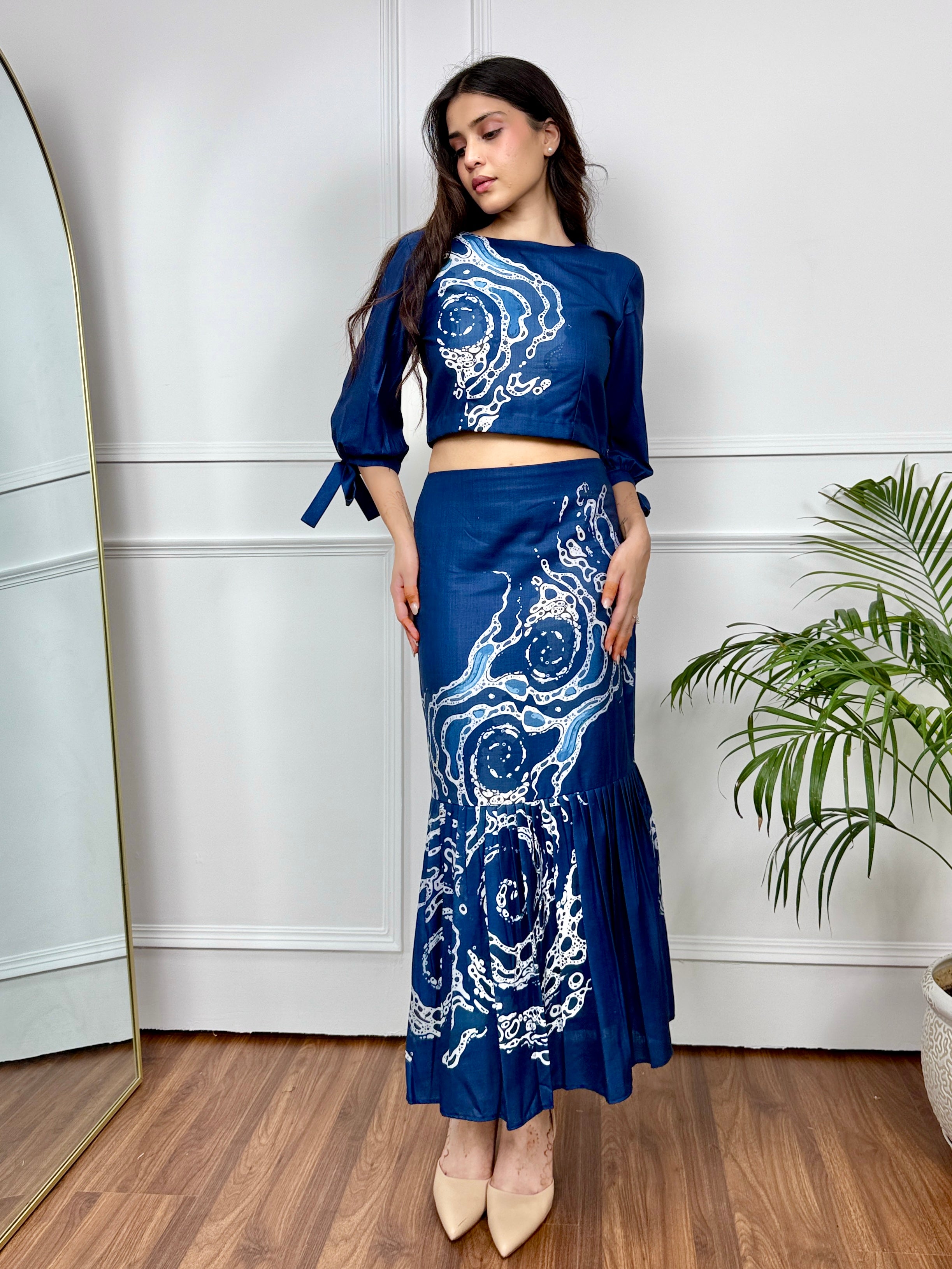 Side Sway Skirt Set