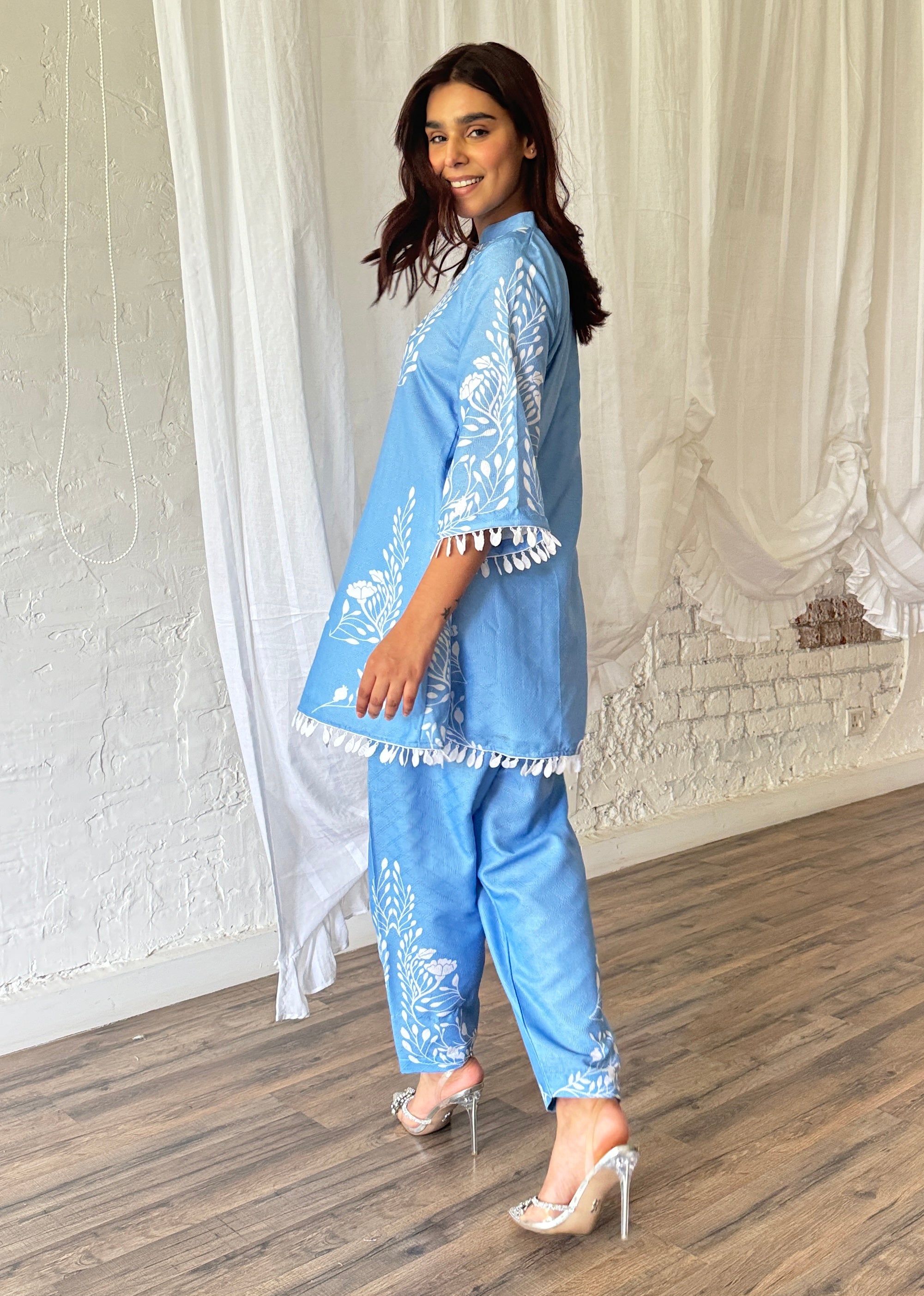 Effortless Blue Kurta Set