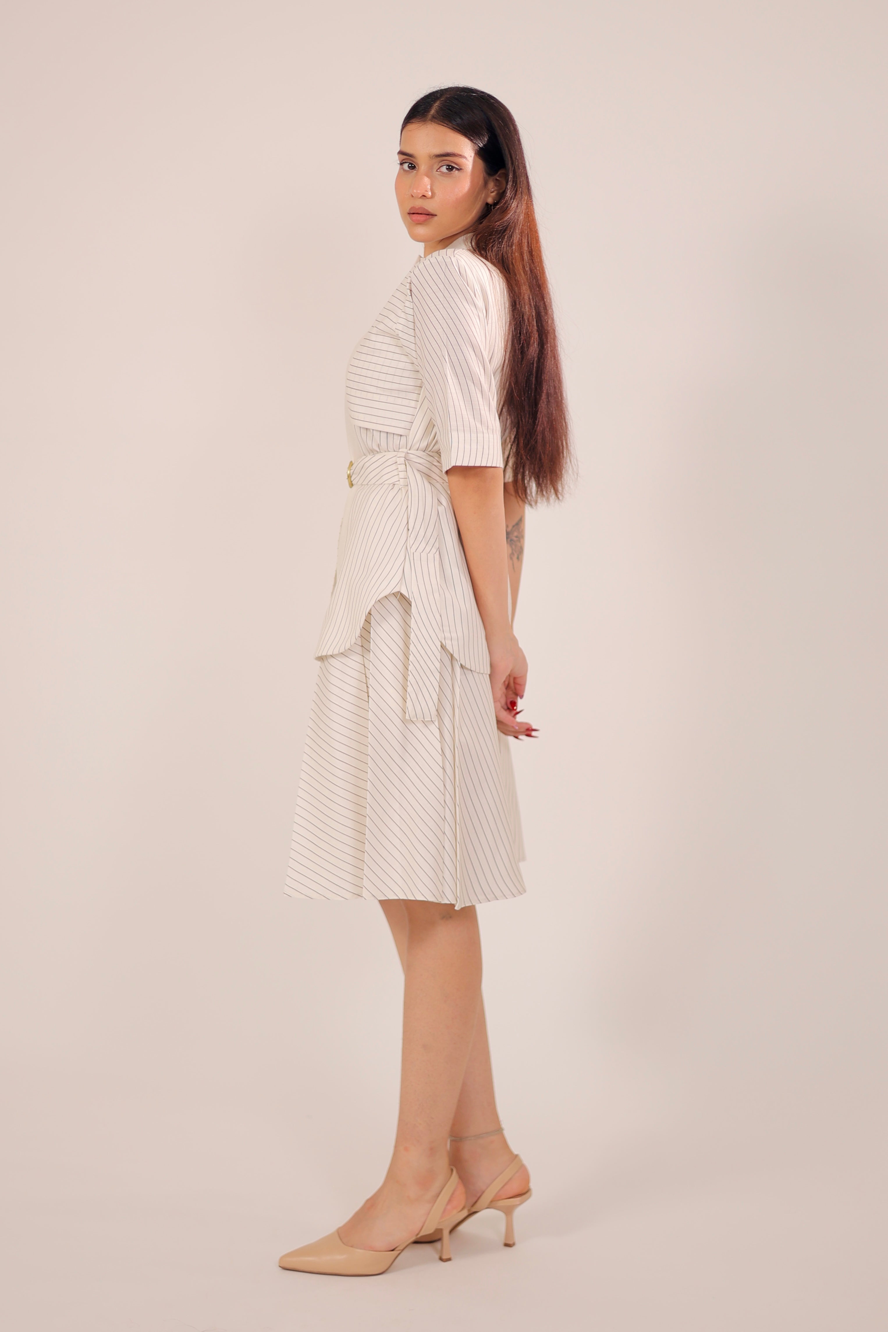 Linear Luxe Skirt Set