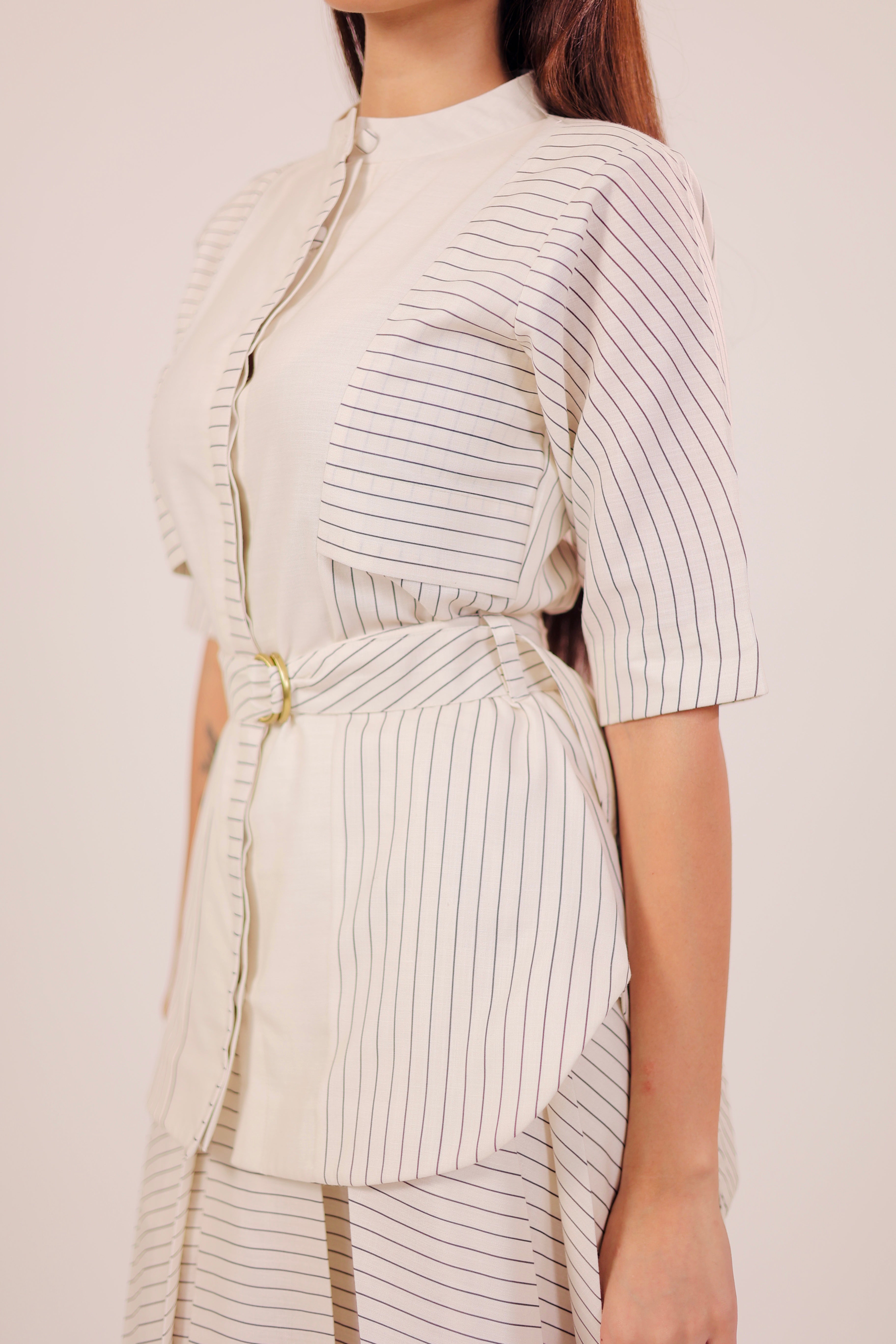 Linear Luxe Skirt Set