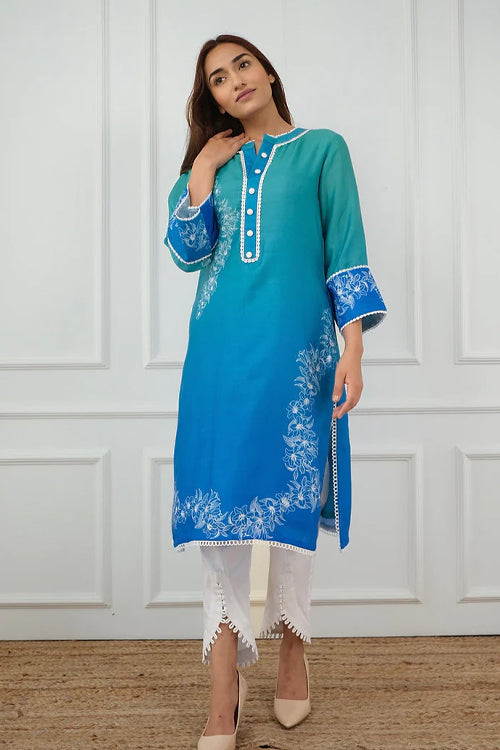 Feriha Two Tone Pakistani Set 1