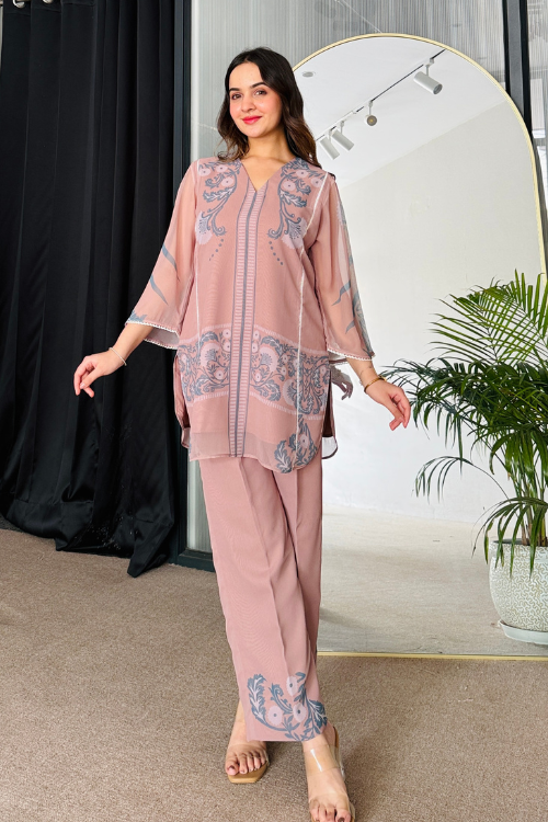 Earthern Tone  Kurta Set