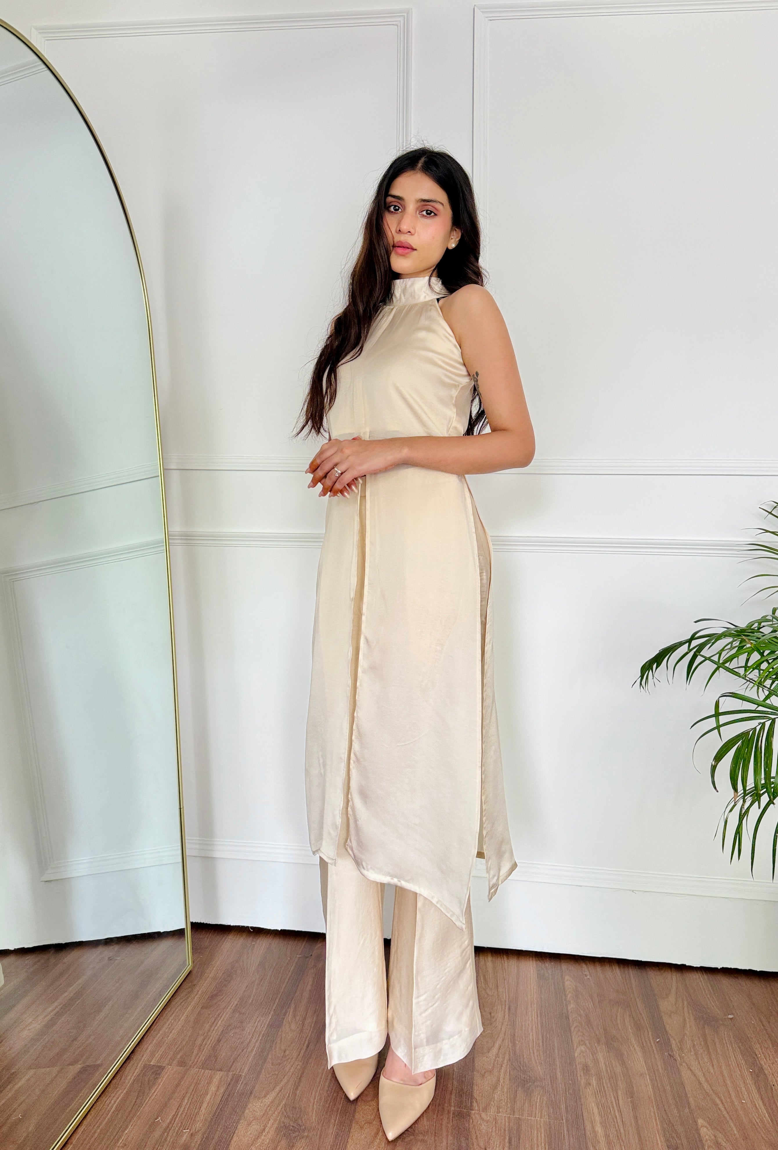 Surreal Ivory Co-ord Set