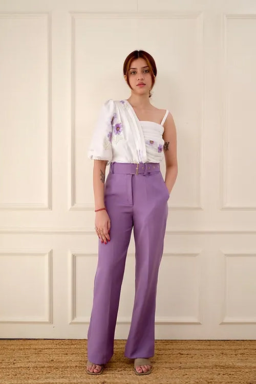 Myra Floral Lavender Coord