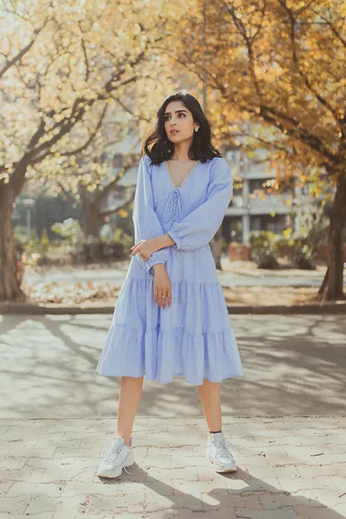 La Bella Layered Midi Dress