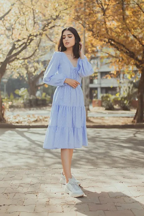 La Bella Layered Midi Dress
