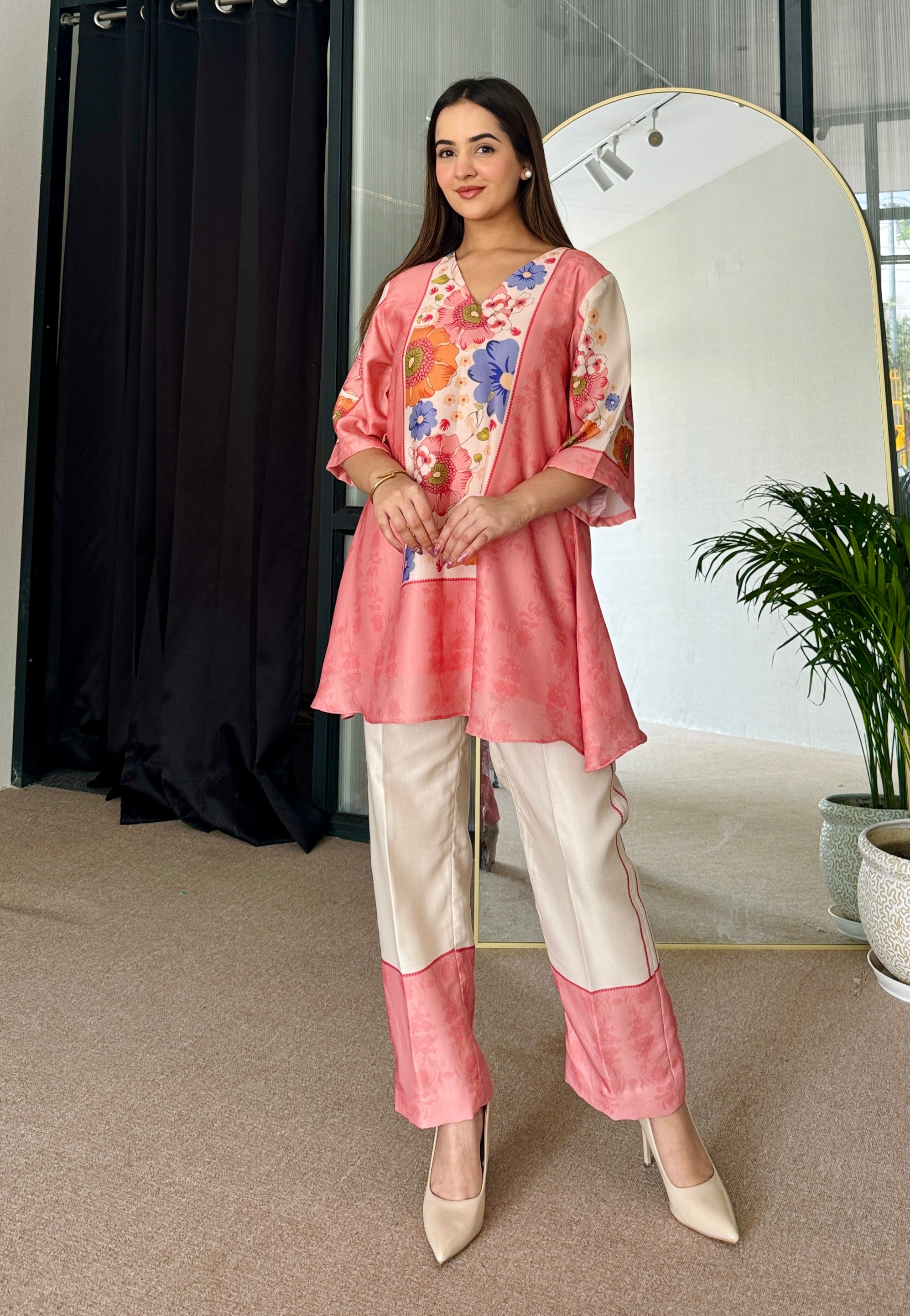 Serene Blossoms Co Ord Set