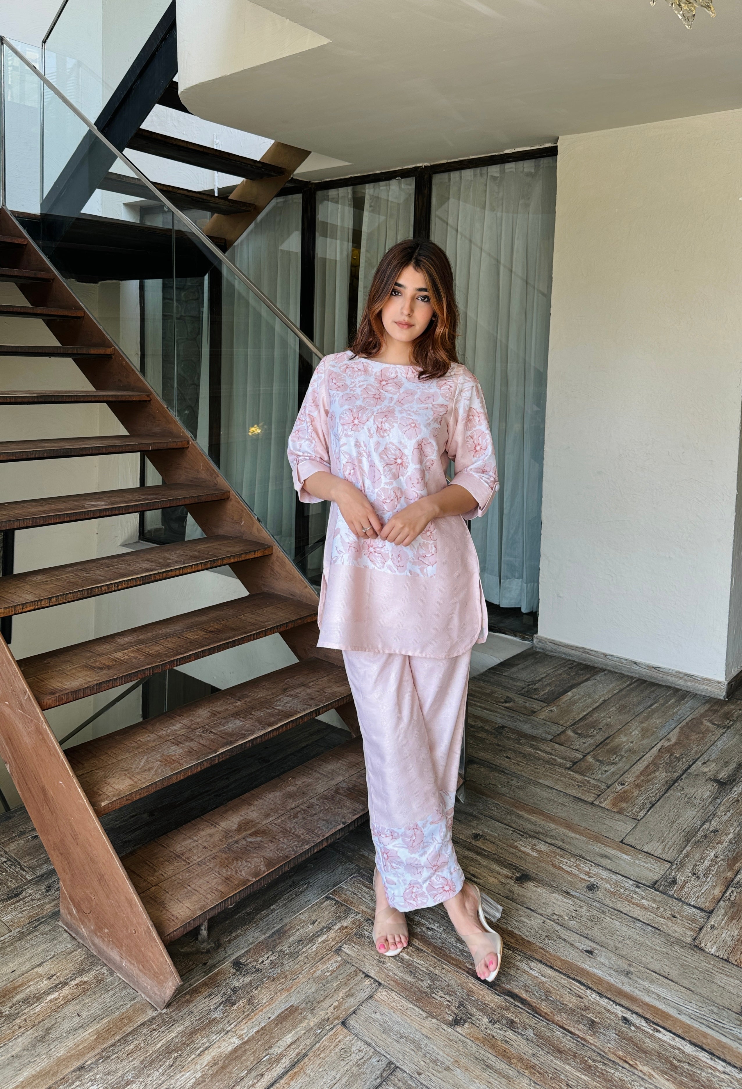 Comfortable Pink Coord