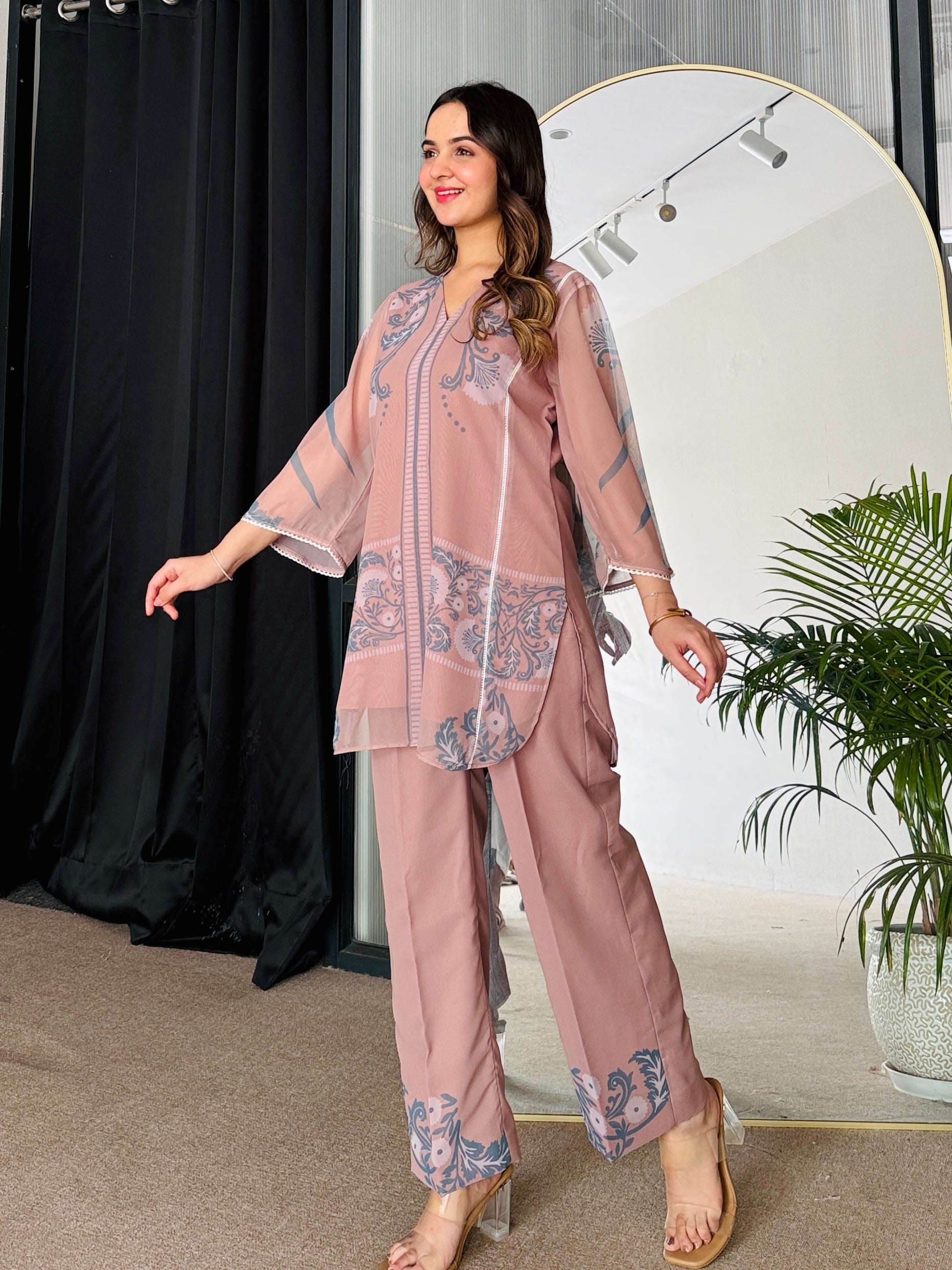 Earthern Tone Kurta Set