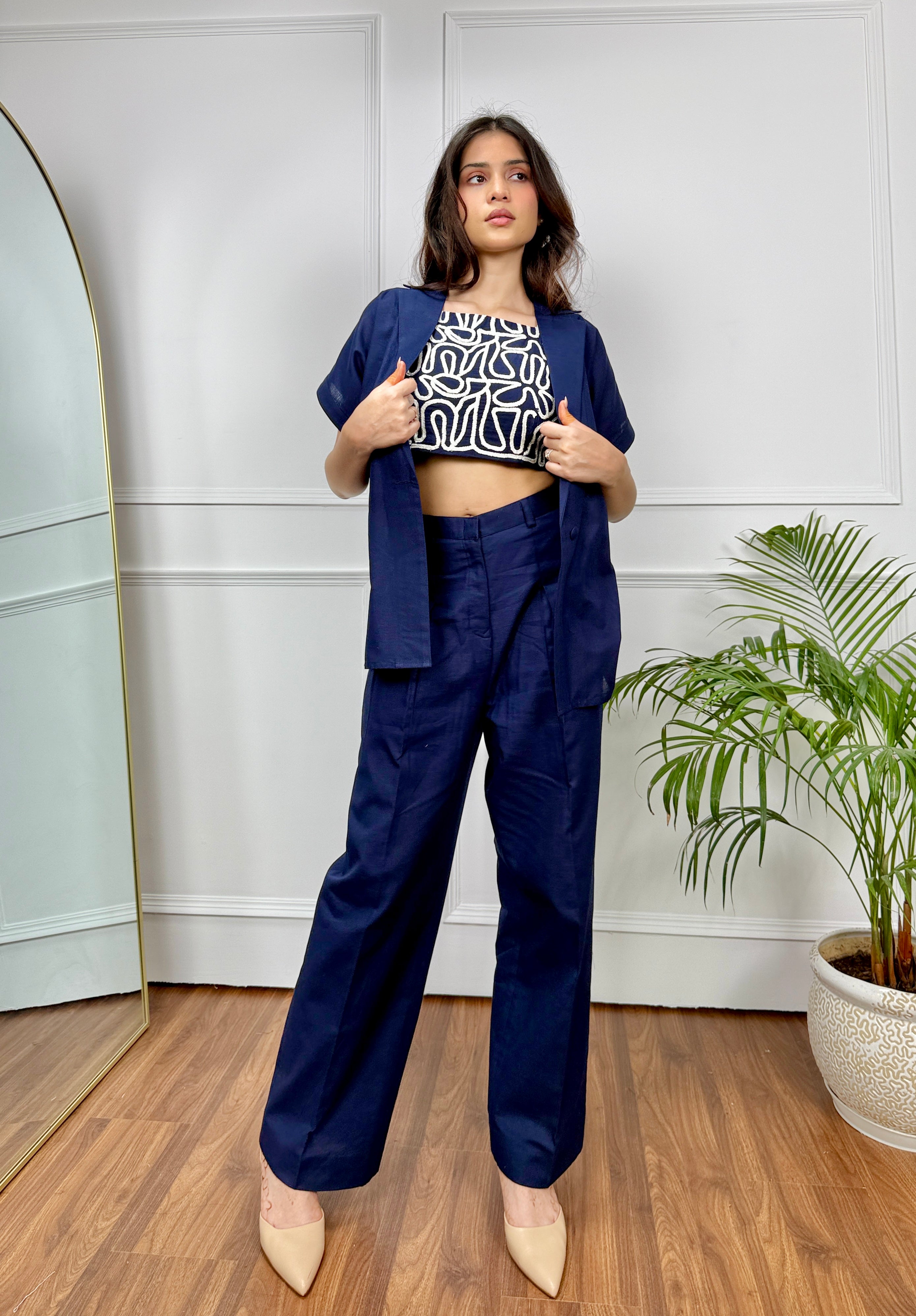 Blue Solstice Co-ord Set