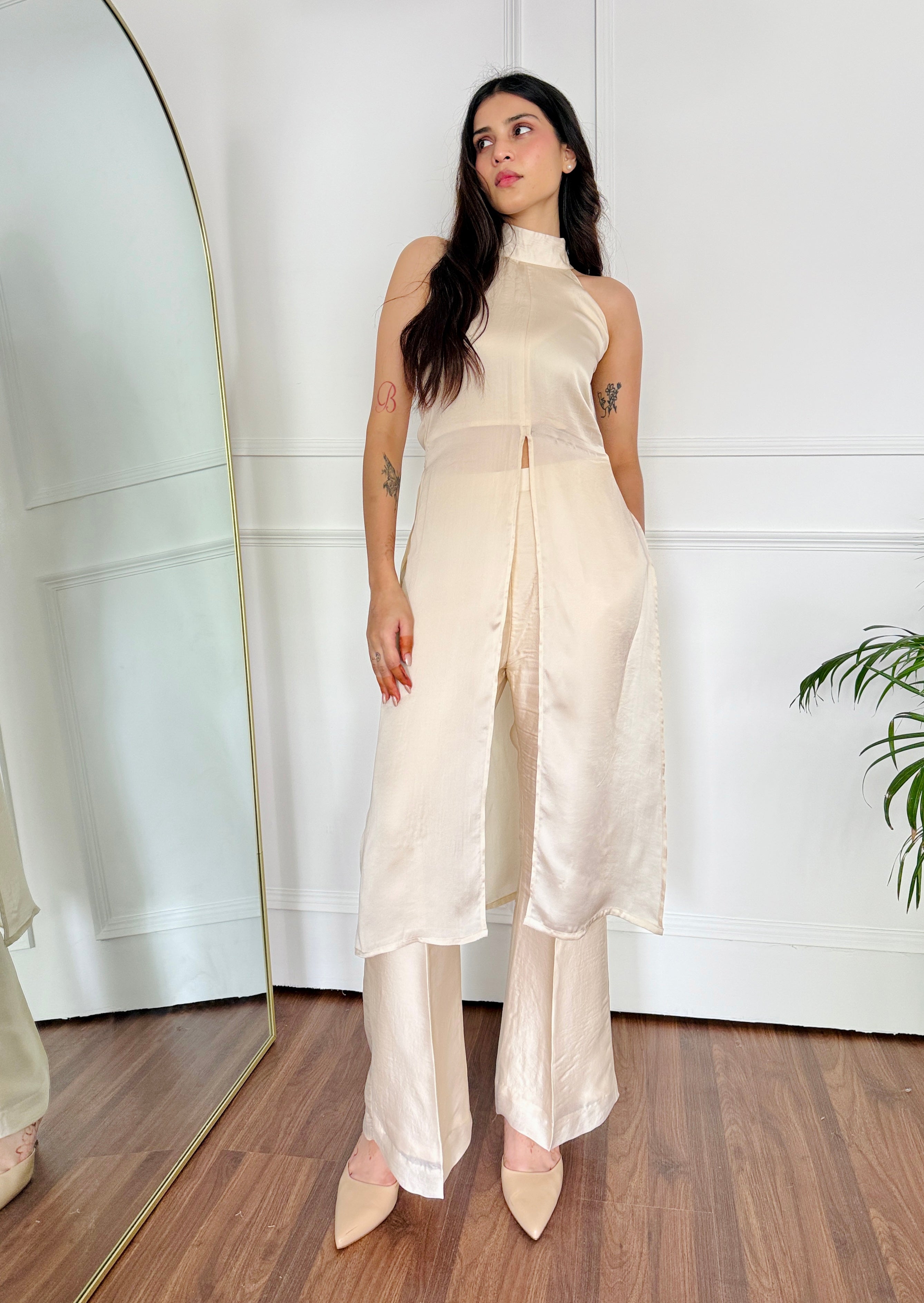 Surreal Ivory Co-ord Set