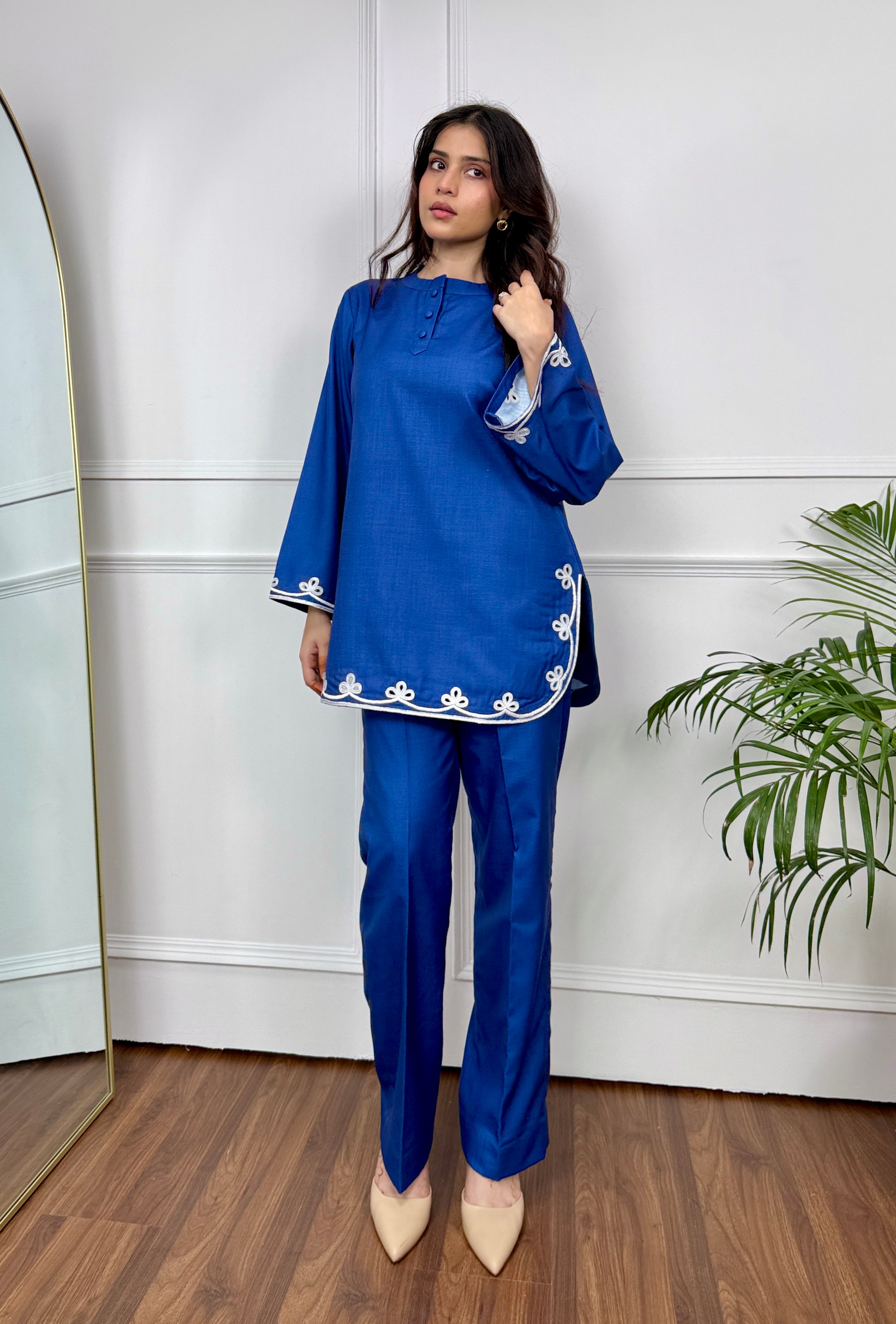 Denim Dastan Kurta Set