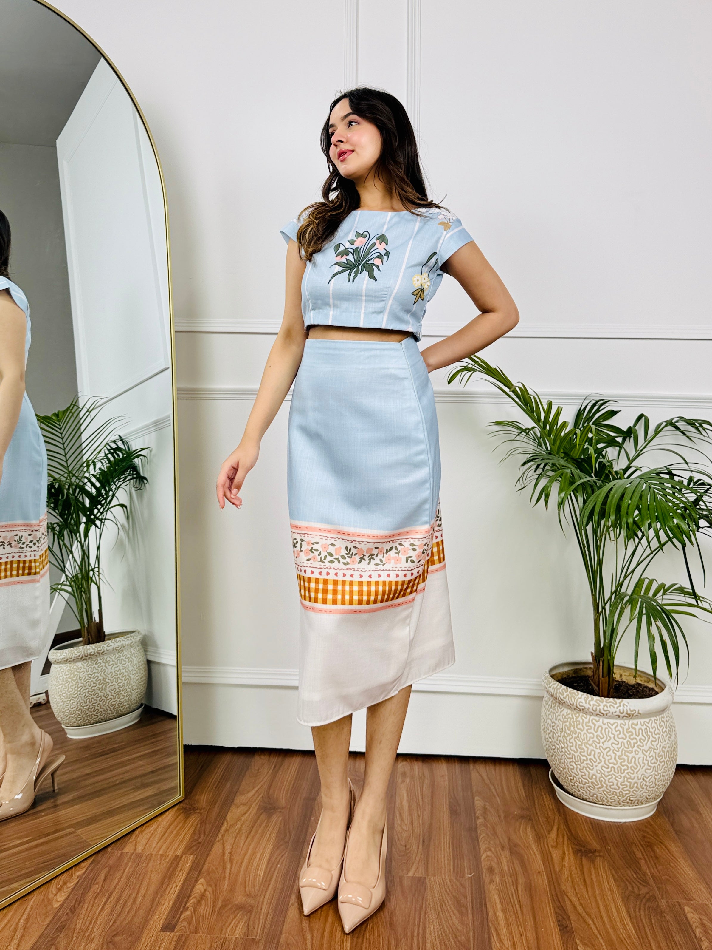Sky Candy Skirt Set