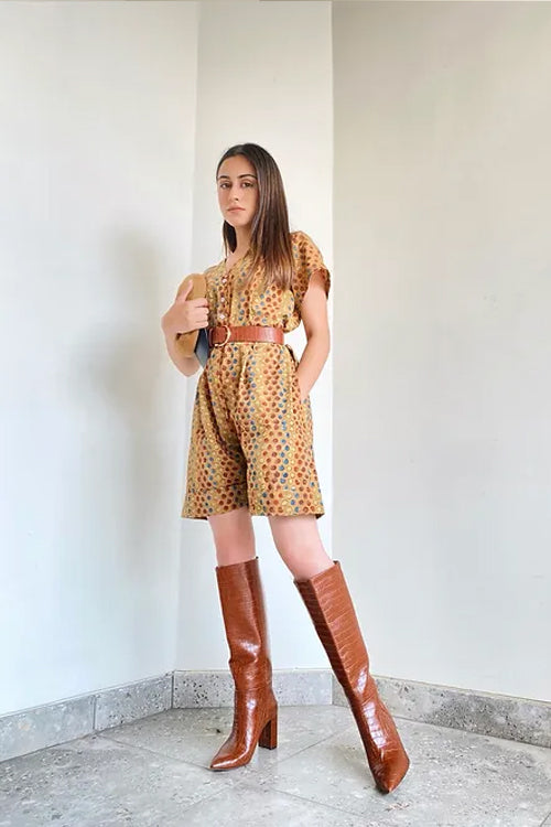 Peppy Polka Dots Jumpsuit