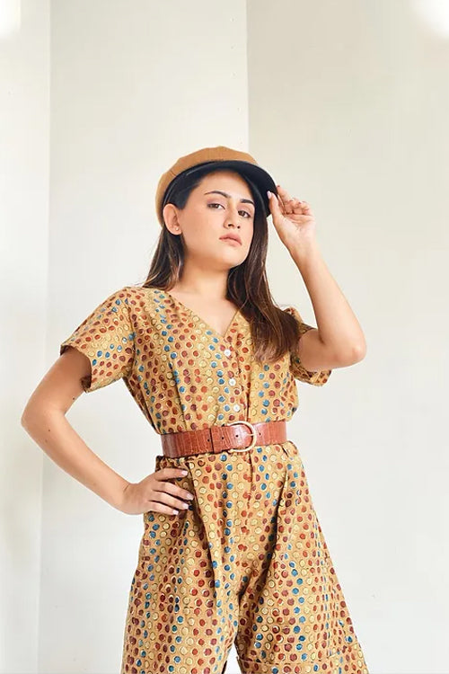 Peppy Polka Dots Jumpsuit