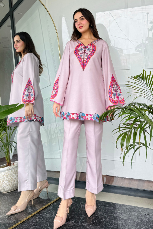 Blush Heart Kurta Set