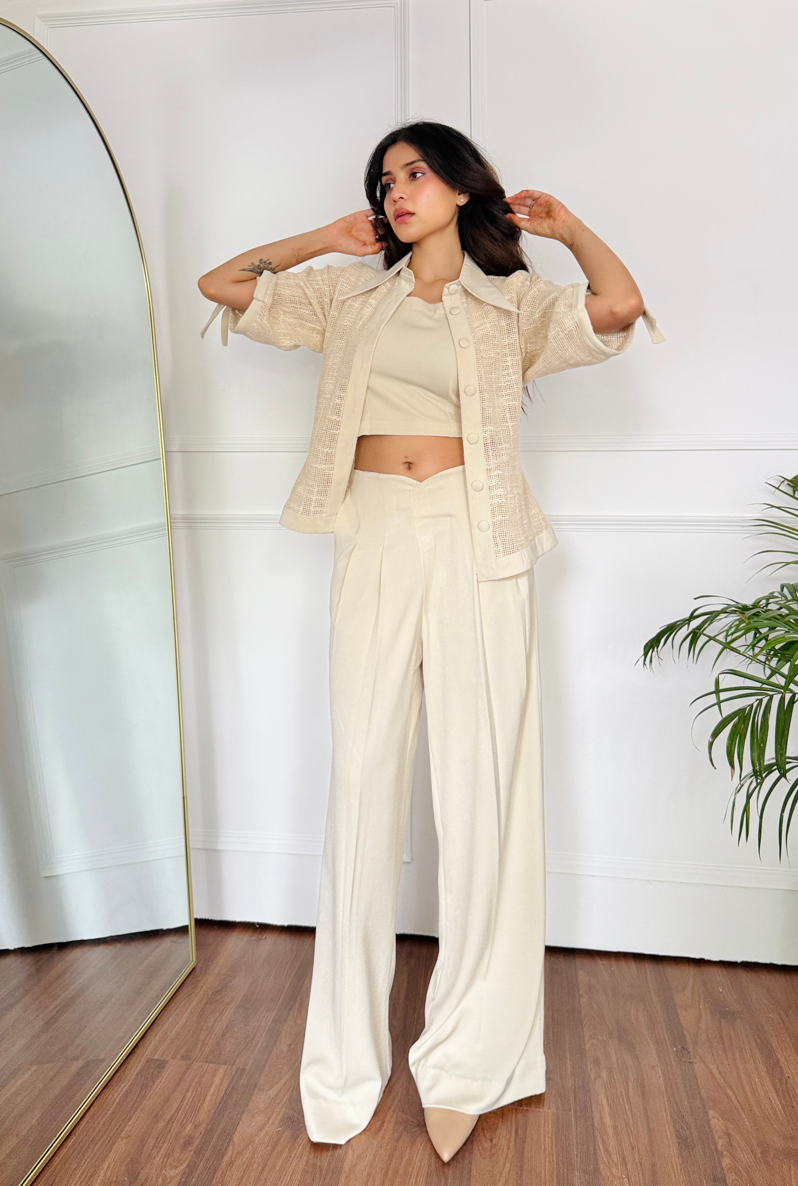 Ivory Aura Co-ord Set