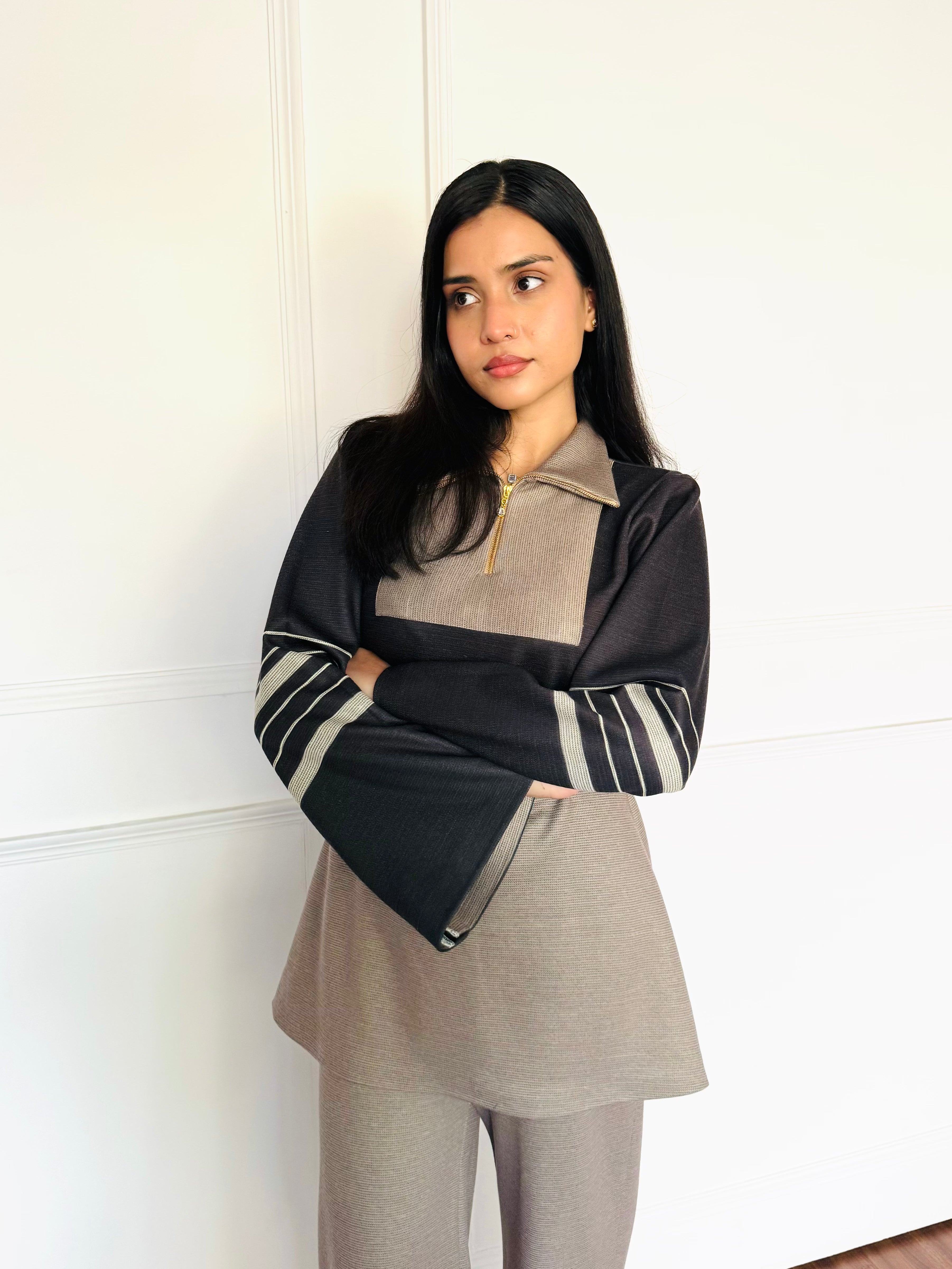 Warm Ember Woollen Co-ord