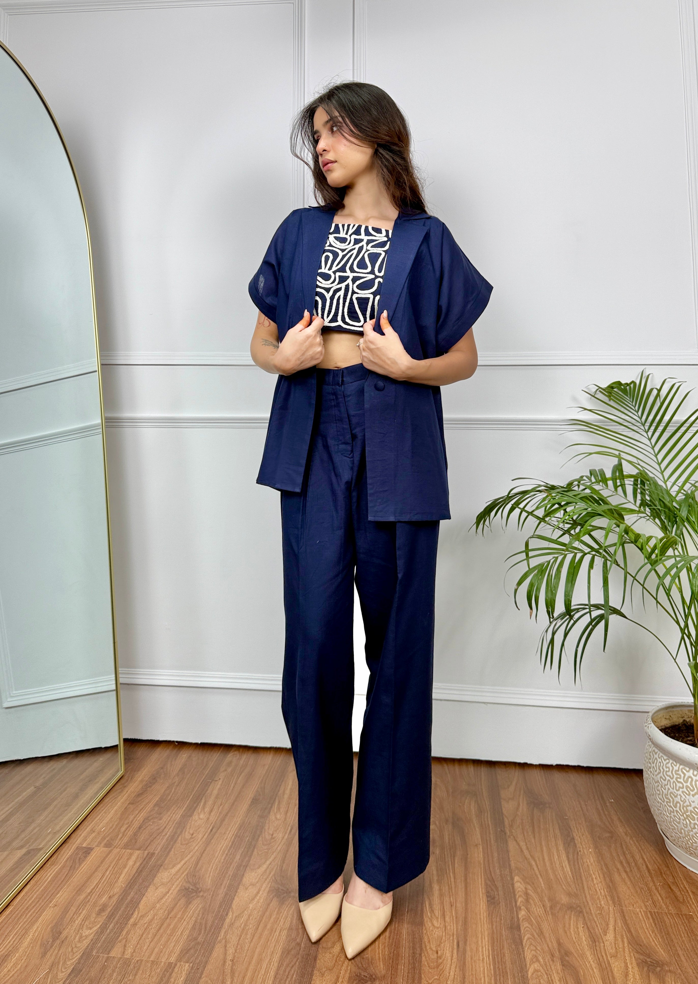 Blue Solstice Co-ord Set