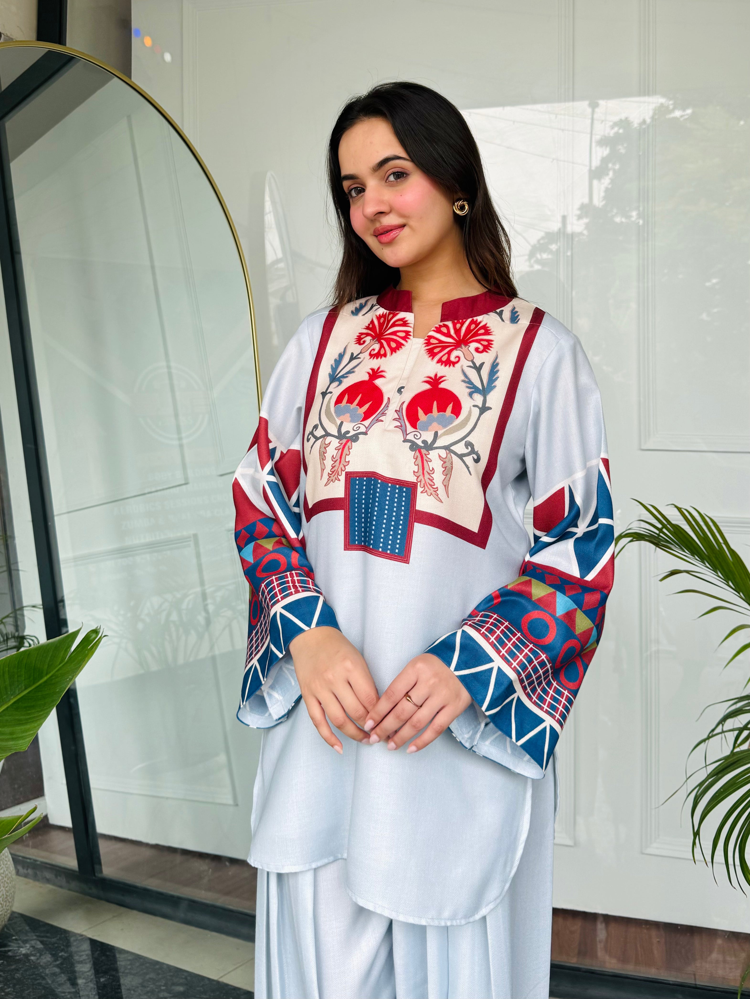 Blue Essence Kurta Set