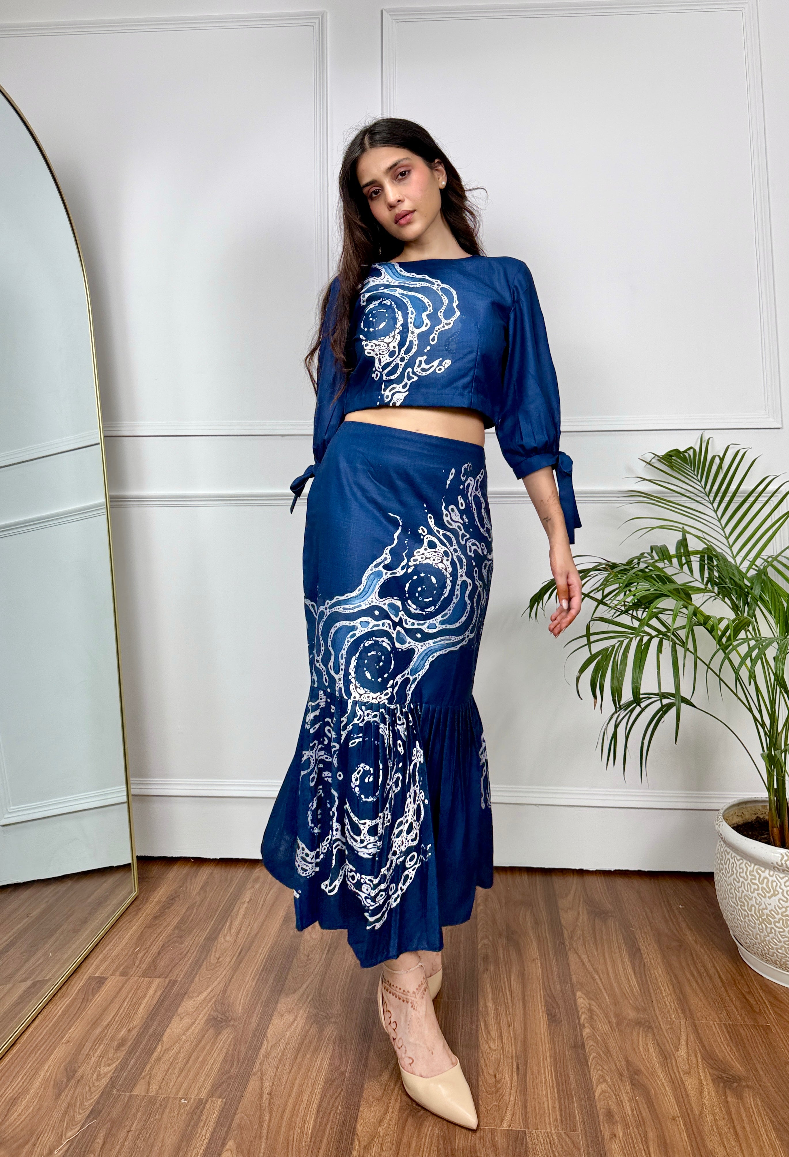 Side Sway Skirt Set