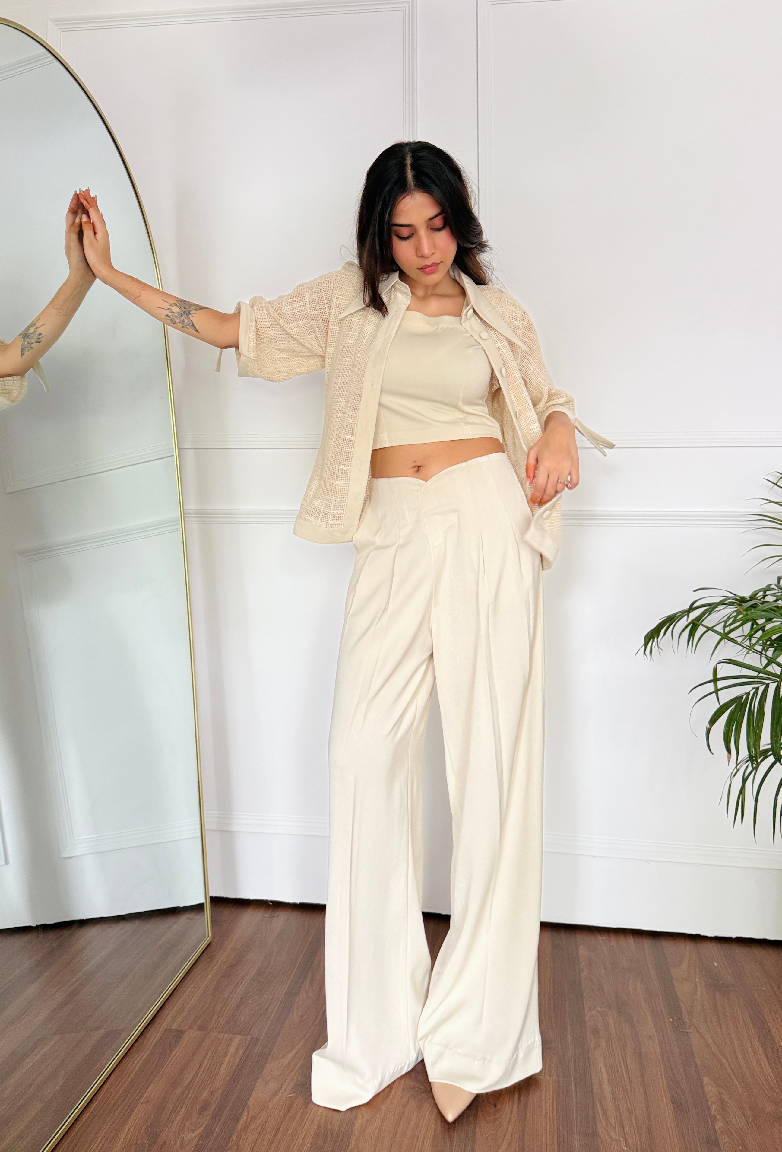 Ivory Aura Co-ord Set