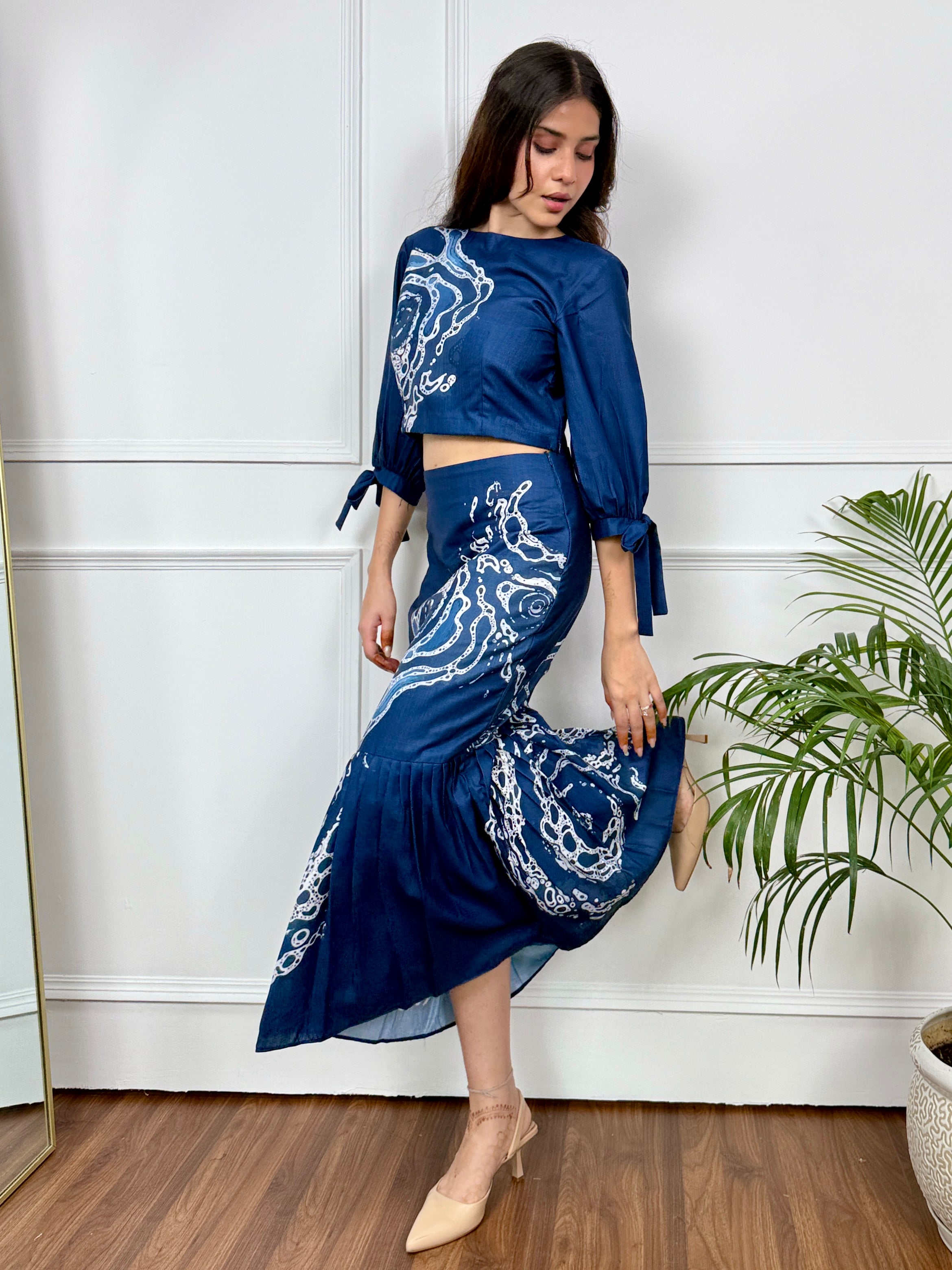 Side Sway Skirt Set