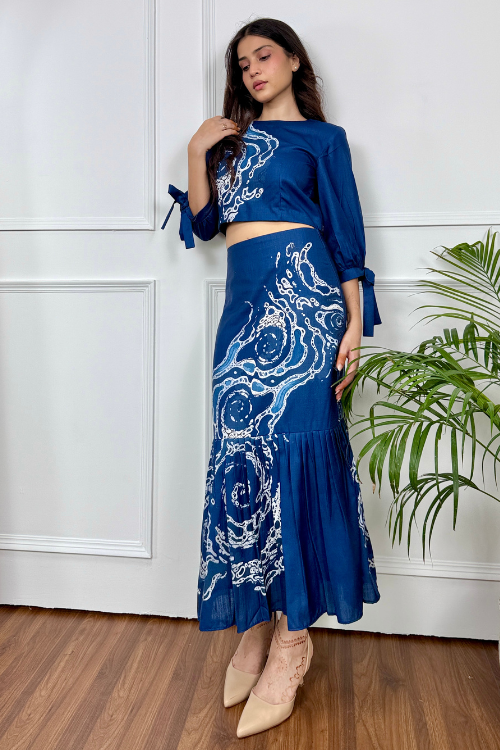 Side Sway Skirt Set