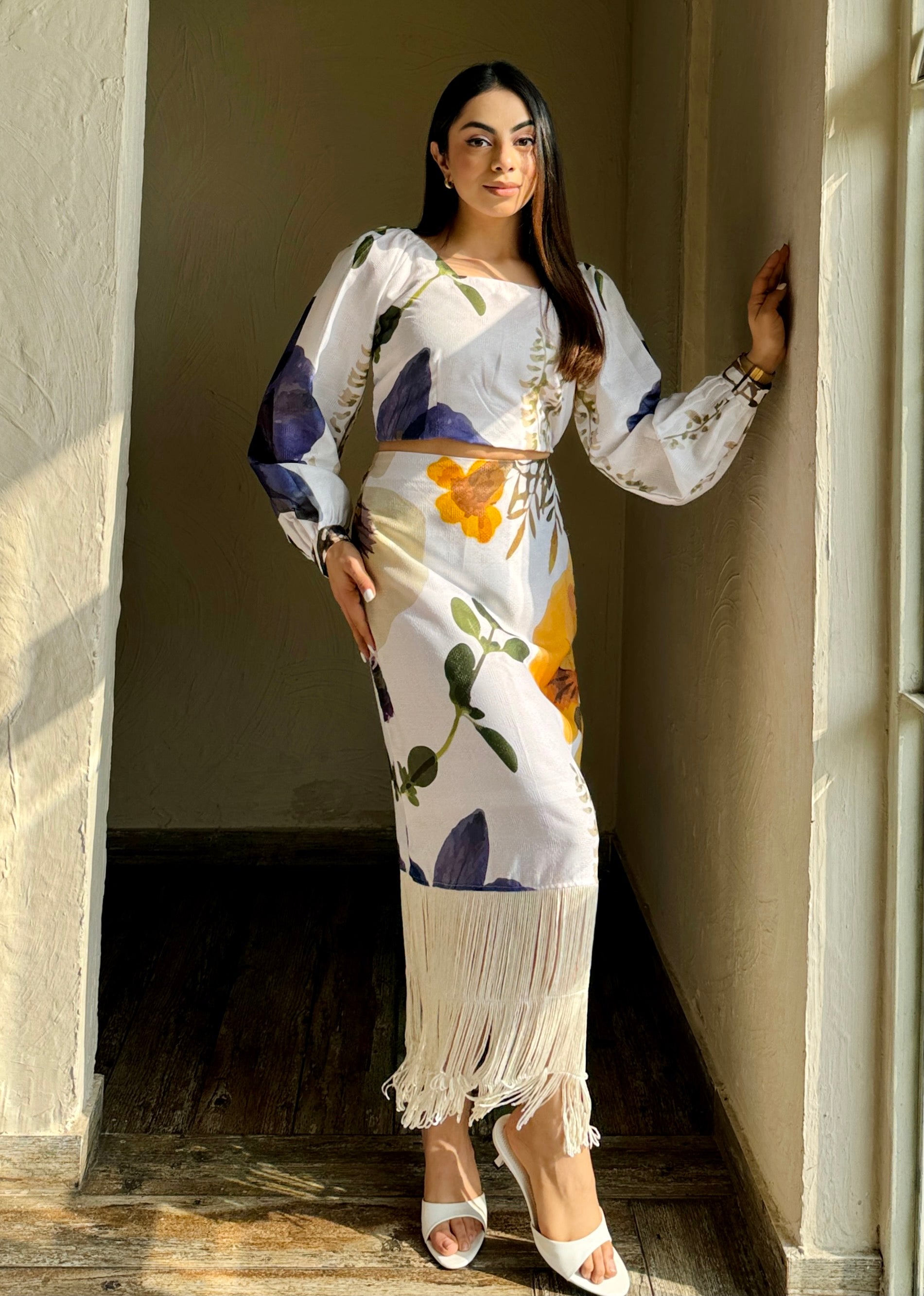 A Little Extra Skirt Set