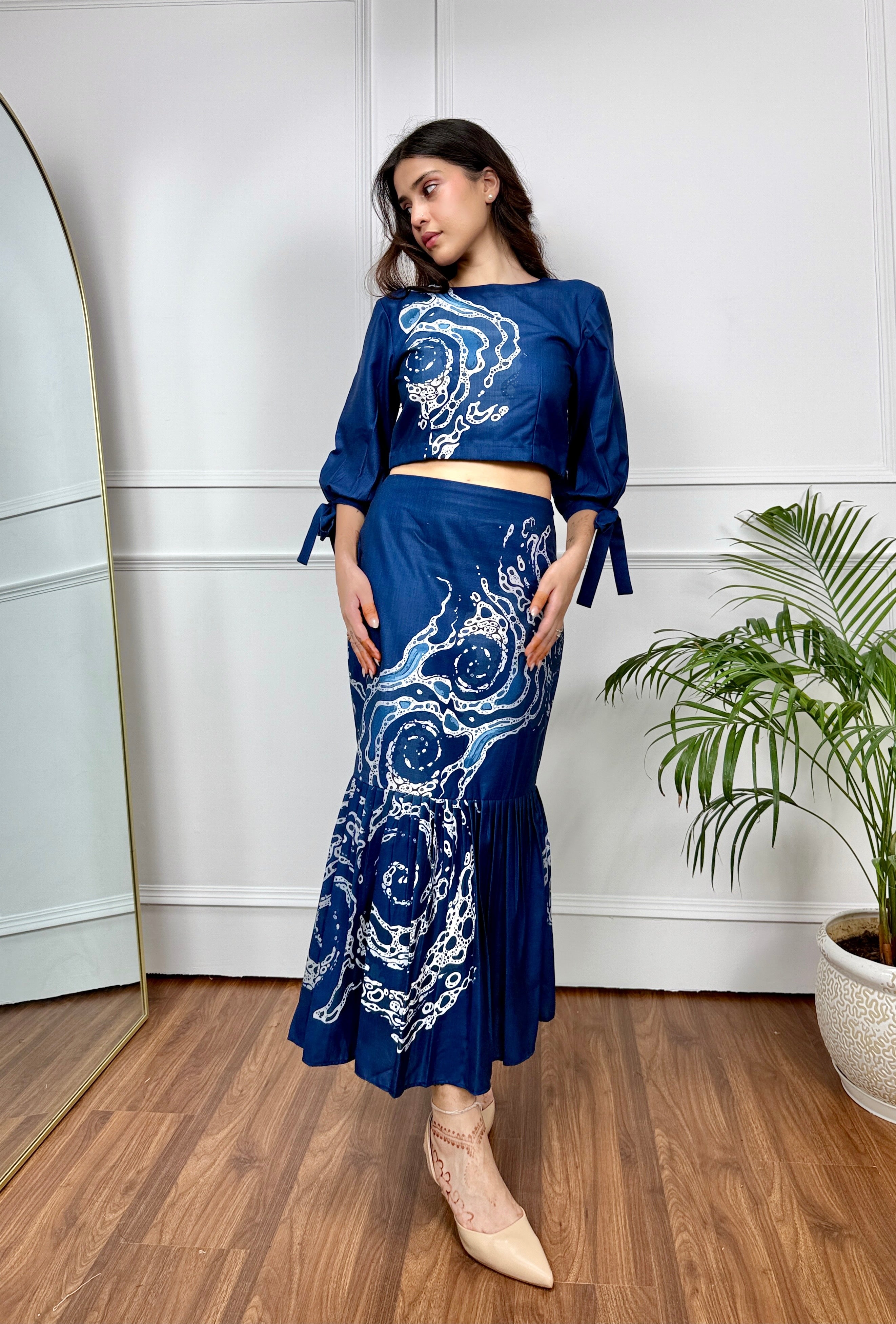 Side Sway Skirt Set