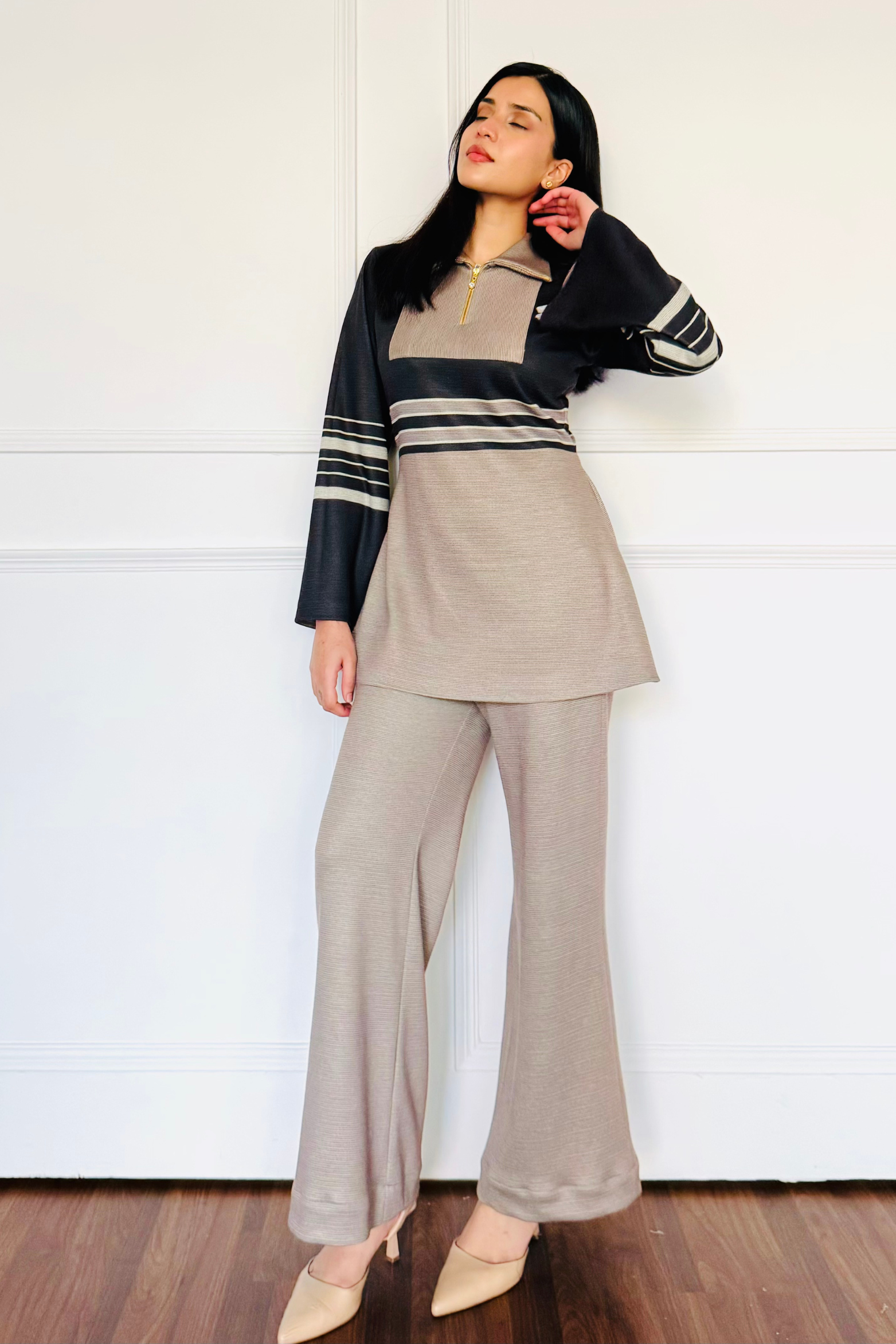 Warm Ember Woollen Co-ord