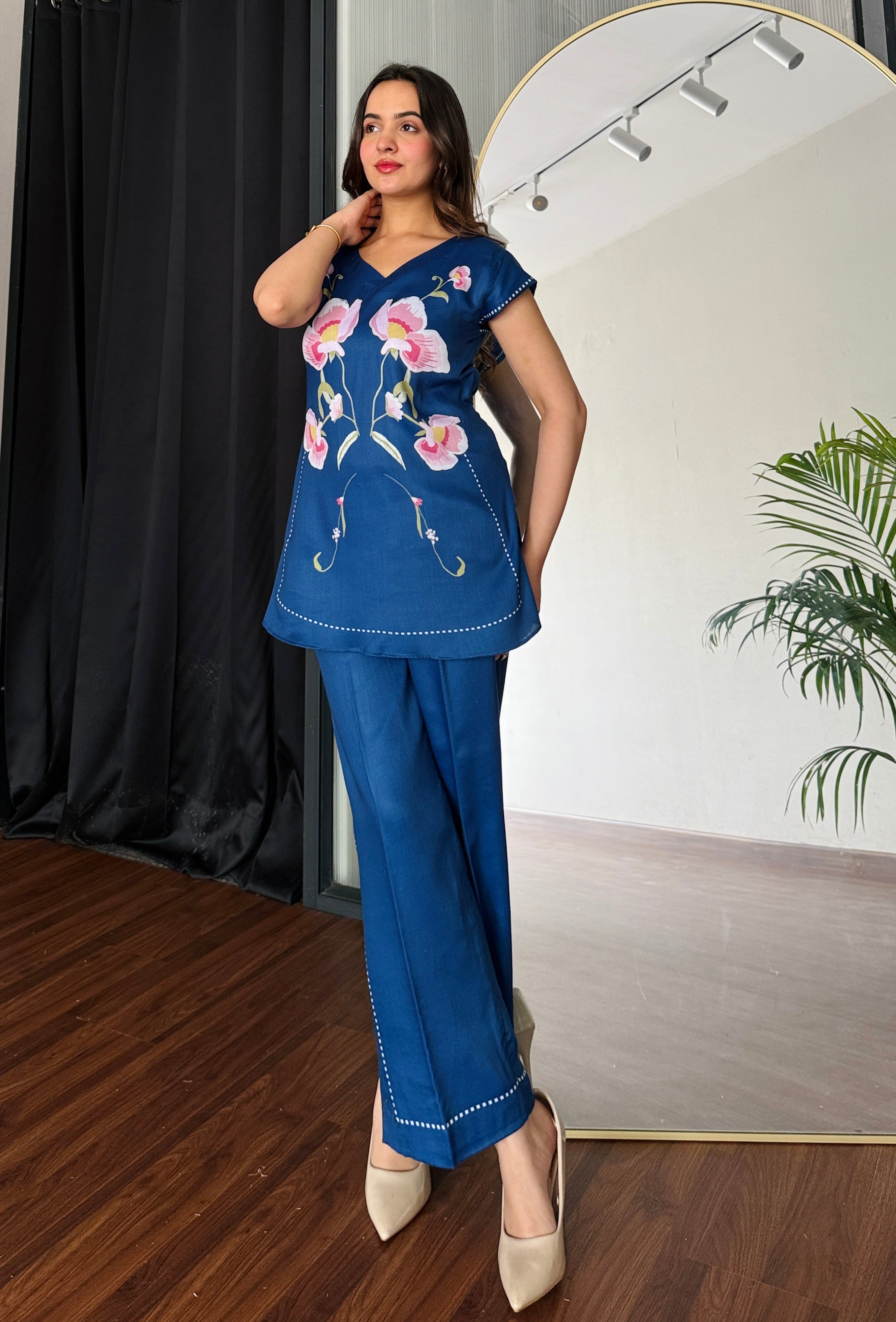 Ink Blossom Co-ord Set