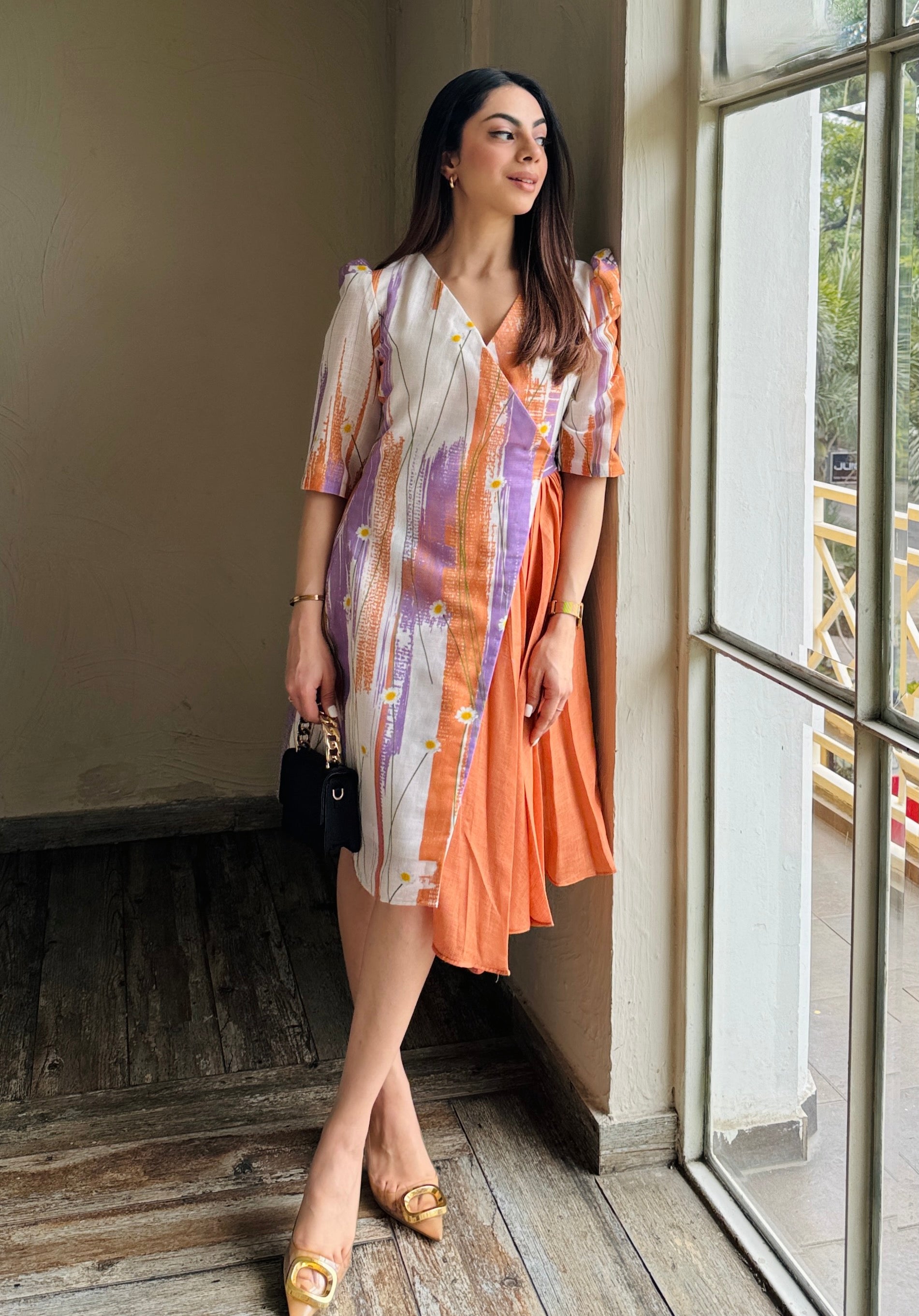 Emily Linen Midi Dress