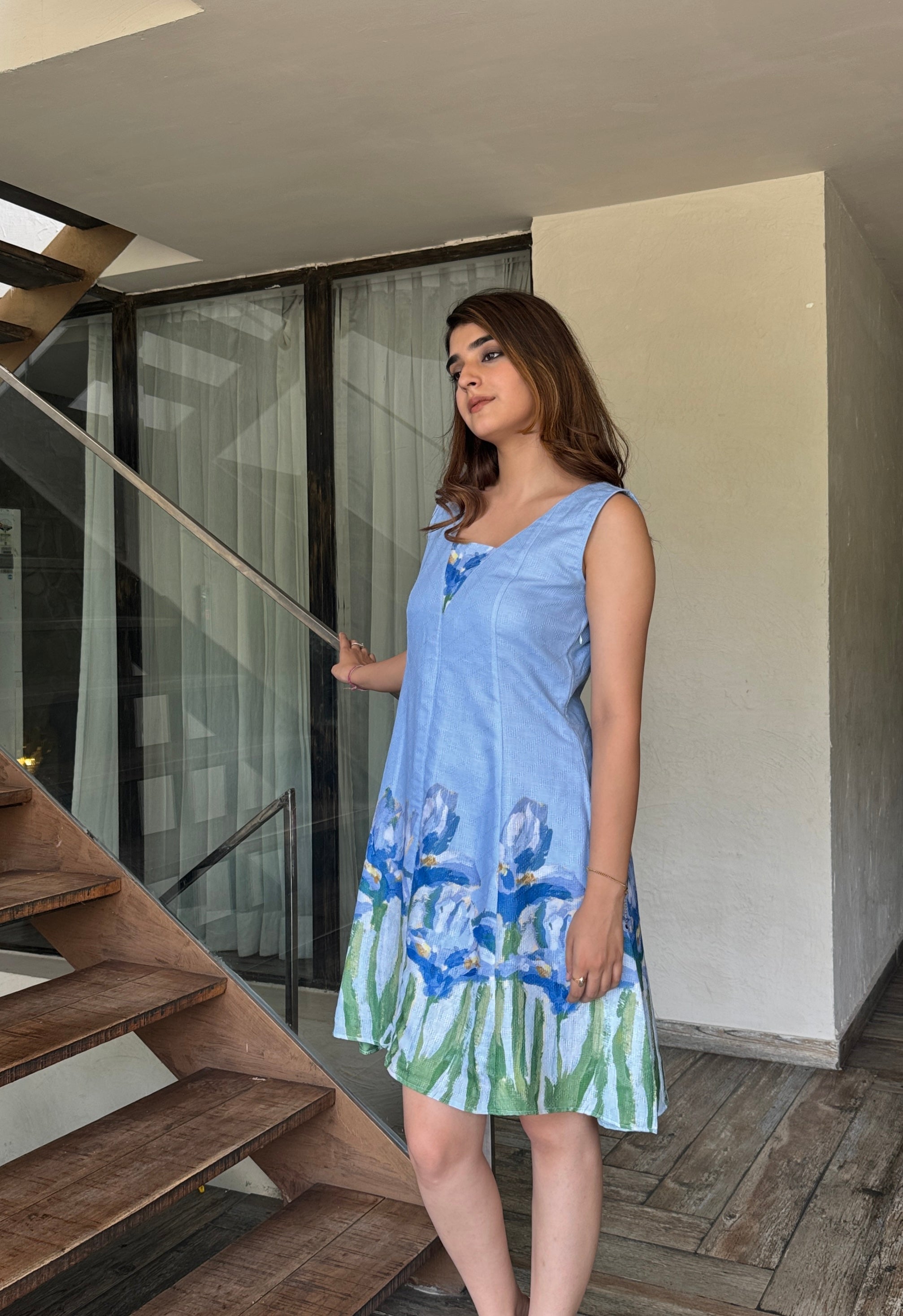 Midsummer Breezy Blue Dress