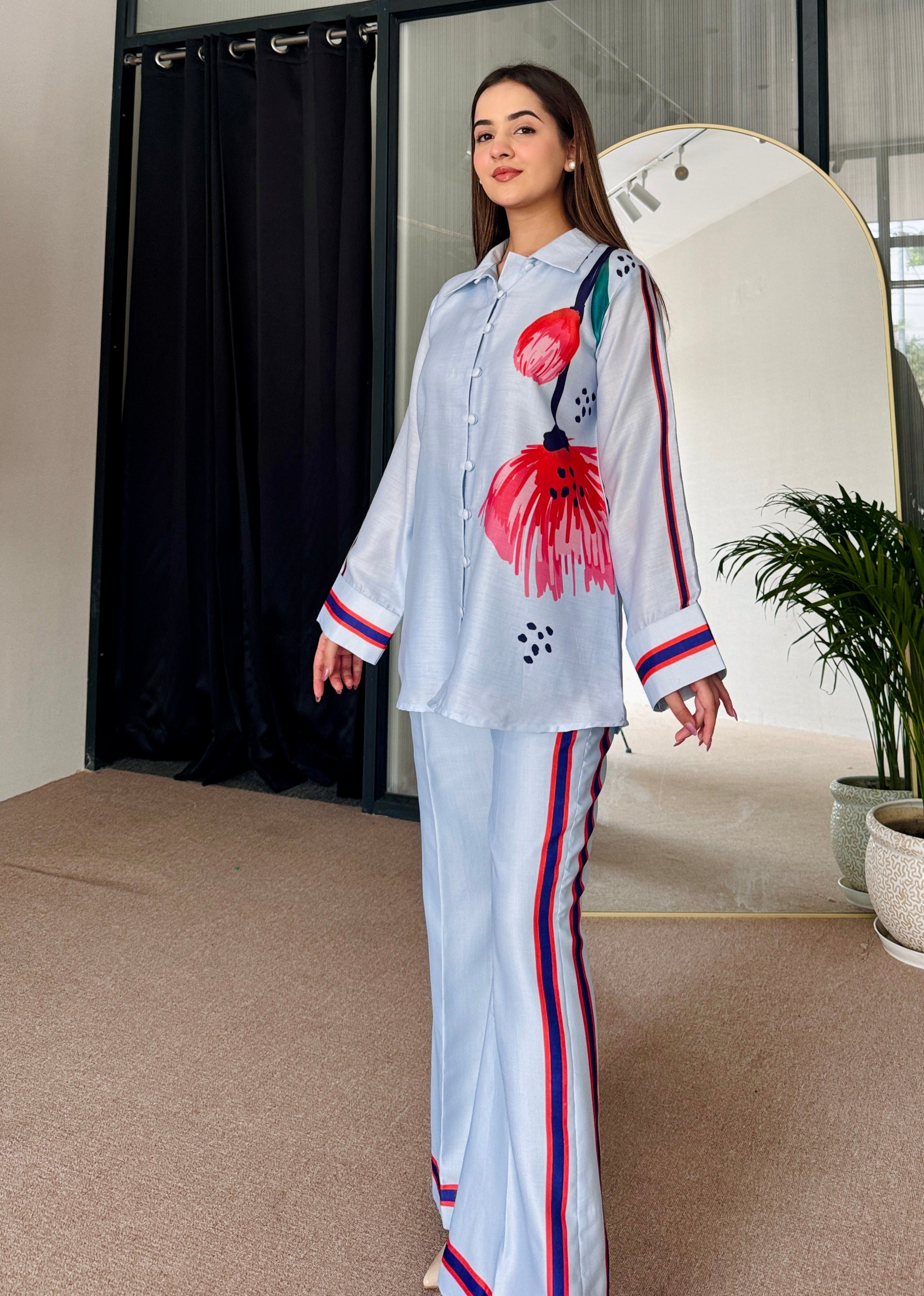 Blue Horizon Co Ord Set