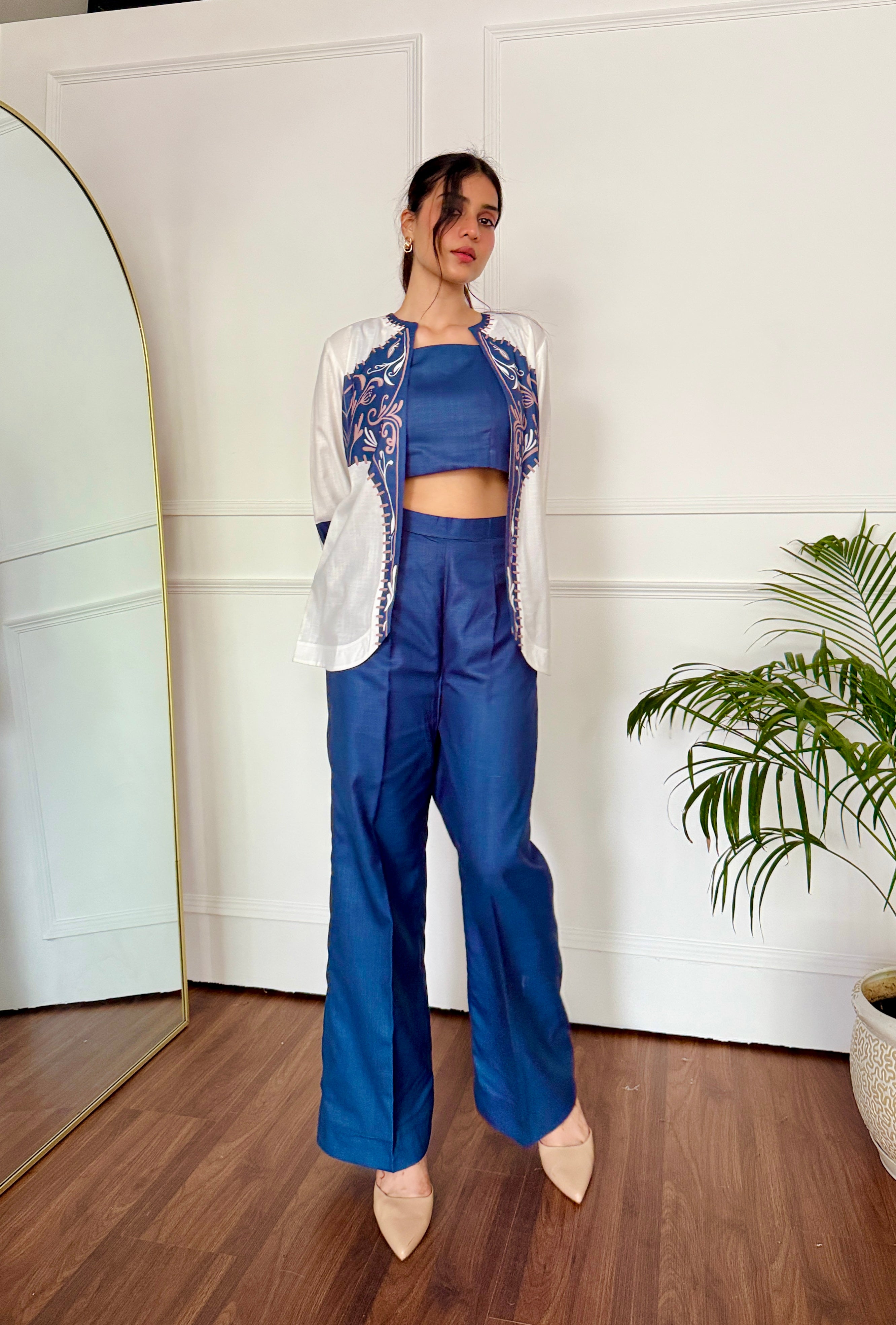 Midnight Bleu 3 Piece Co-ord Set