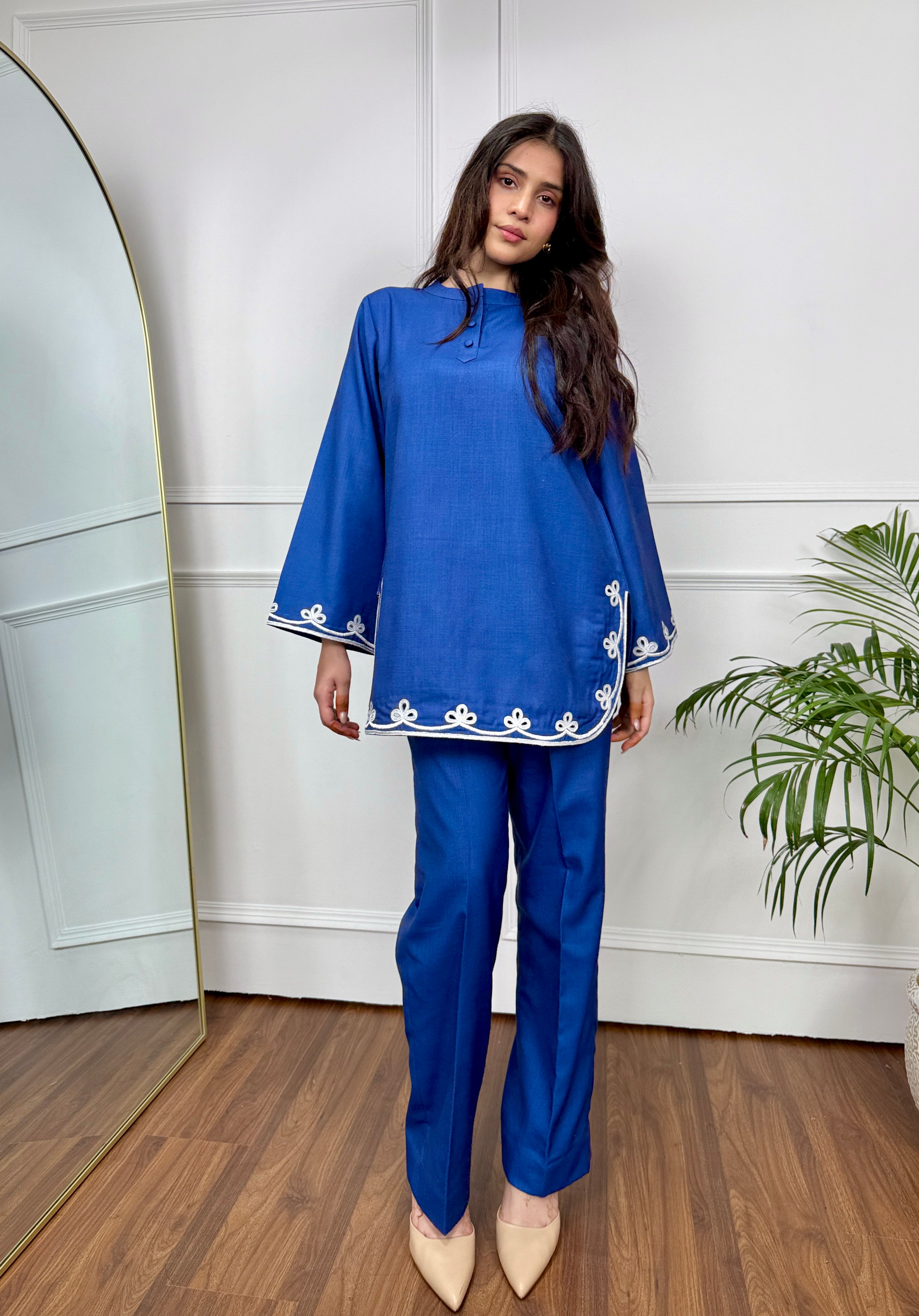 Denim Dastan Kurta Set