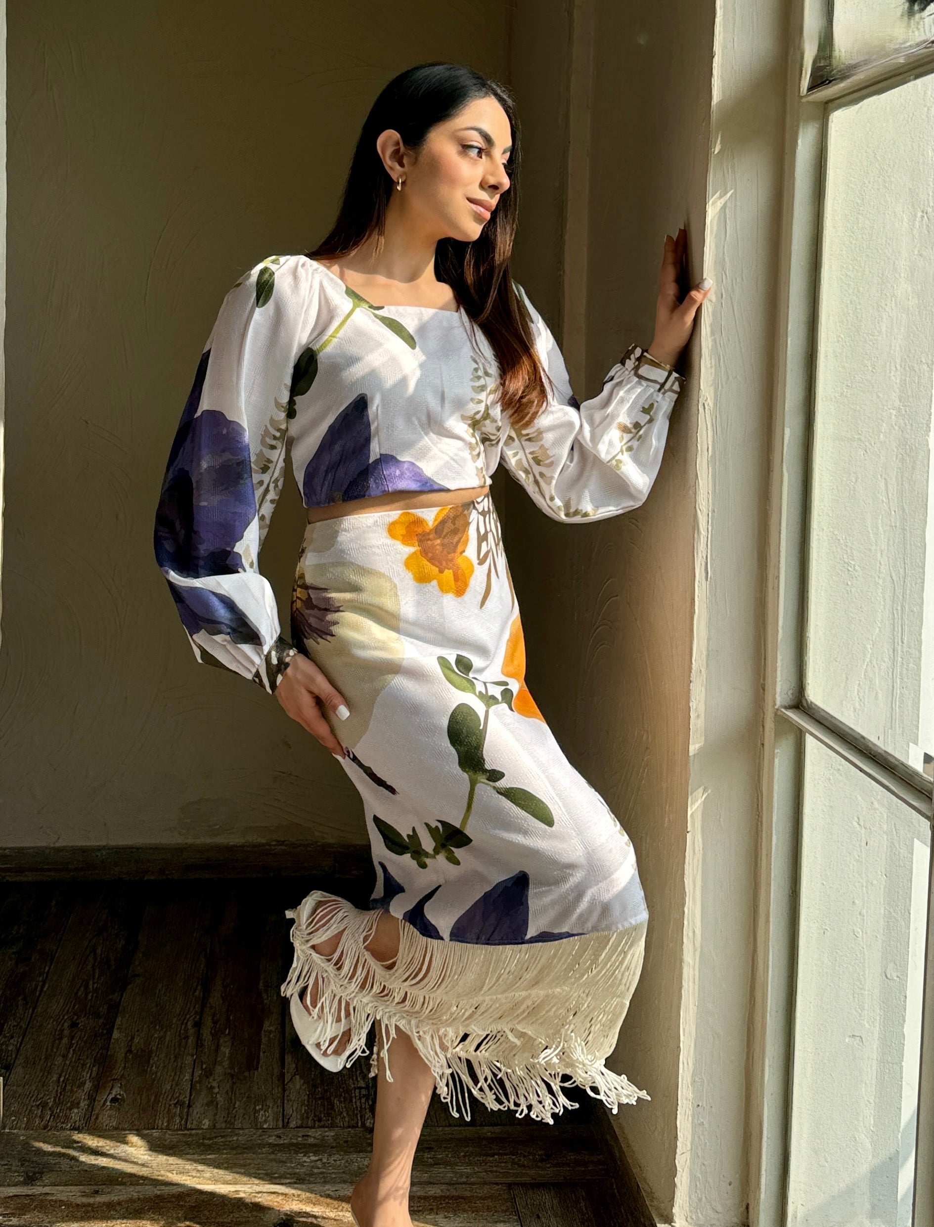 A Little Extra Skirt Set