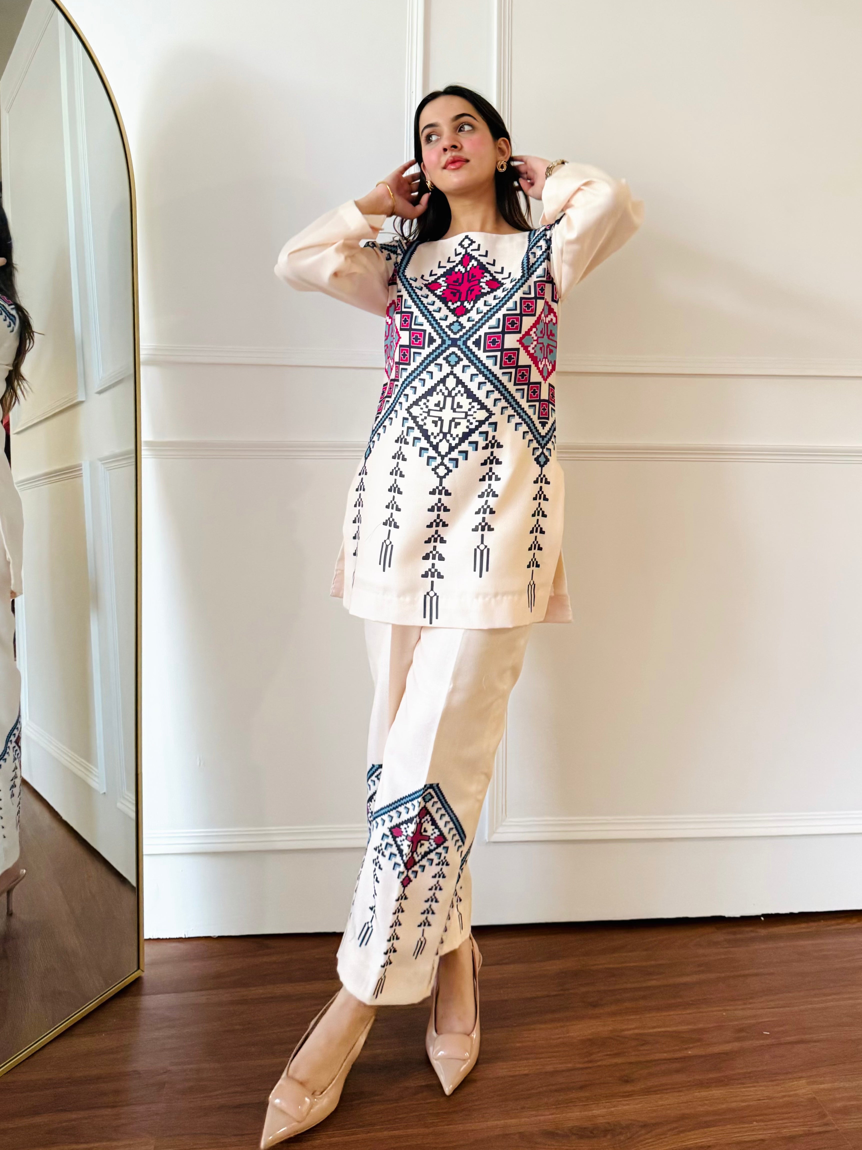 Ivory Radiance Kurta Set