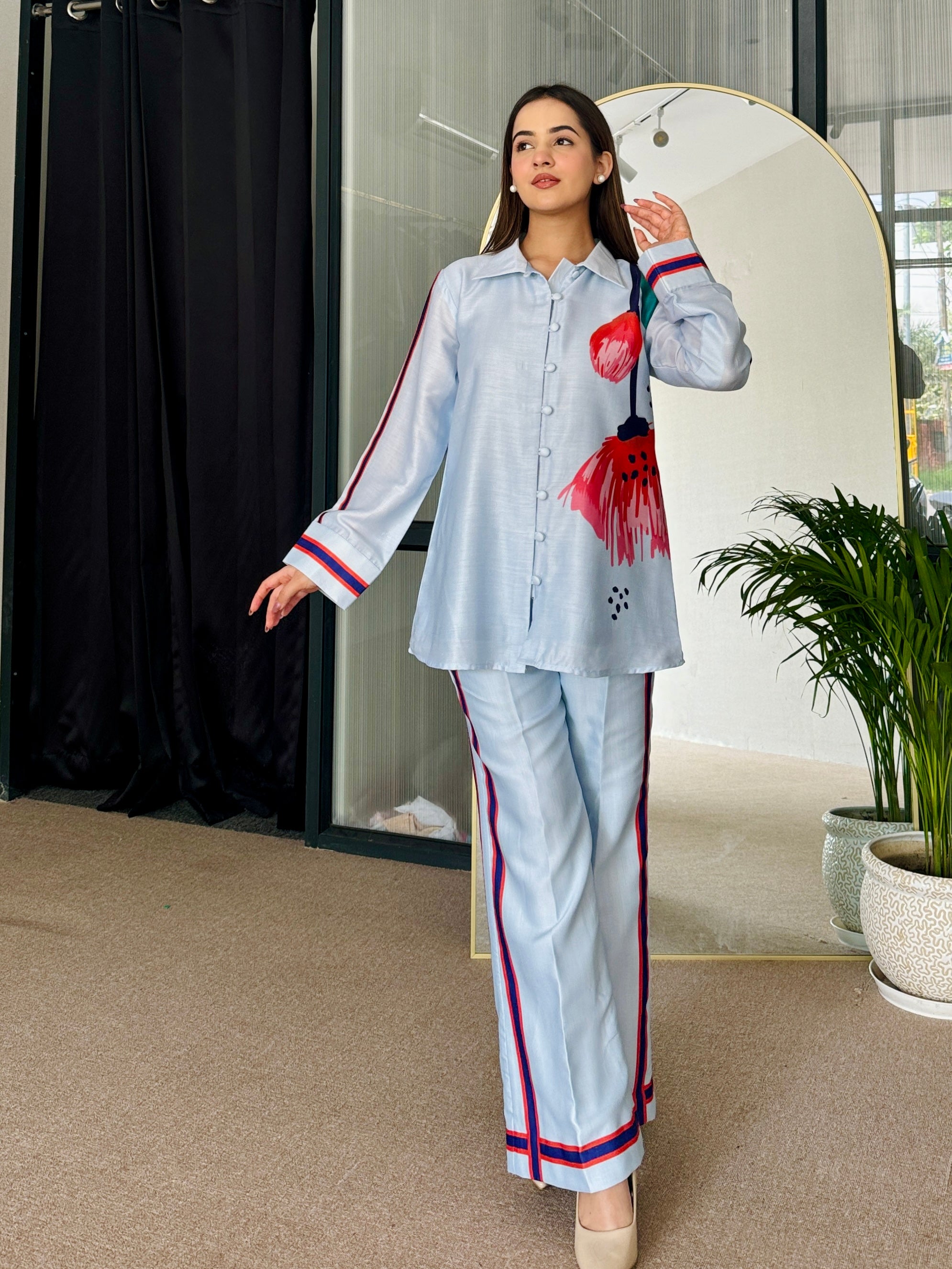 Blue Horizon Co Ord Set