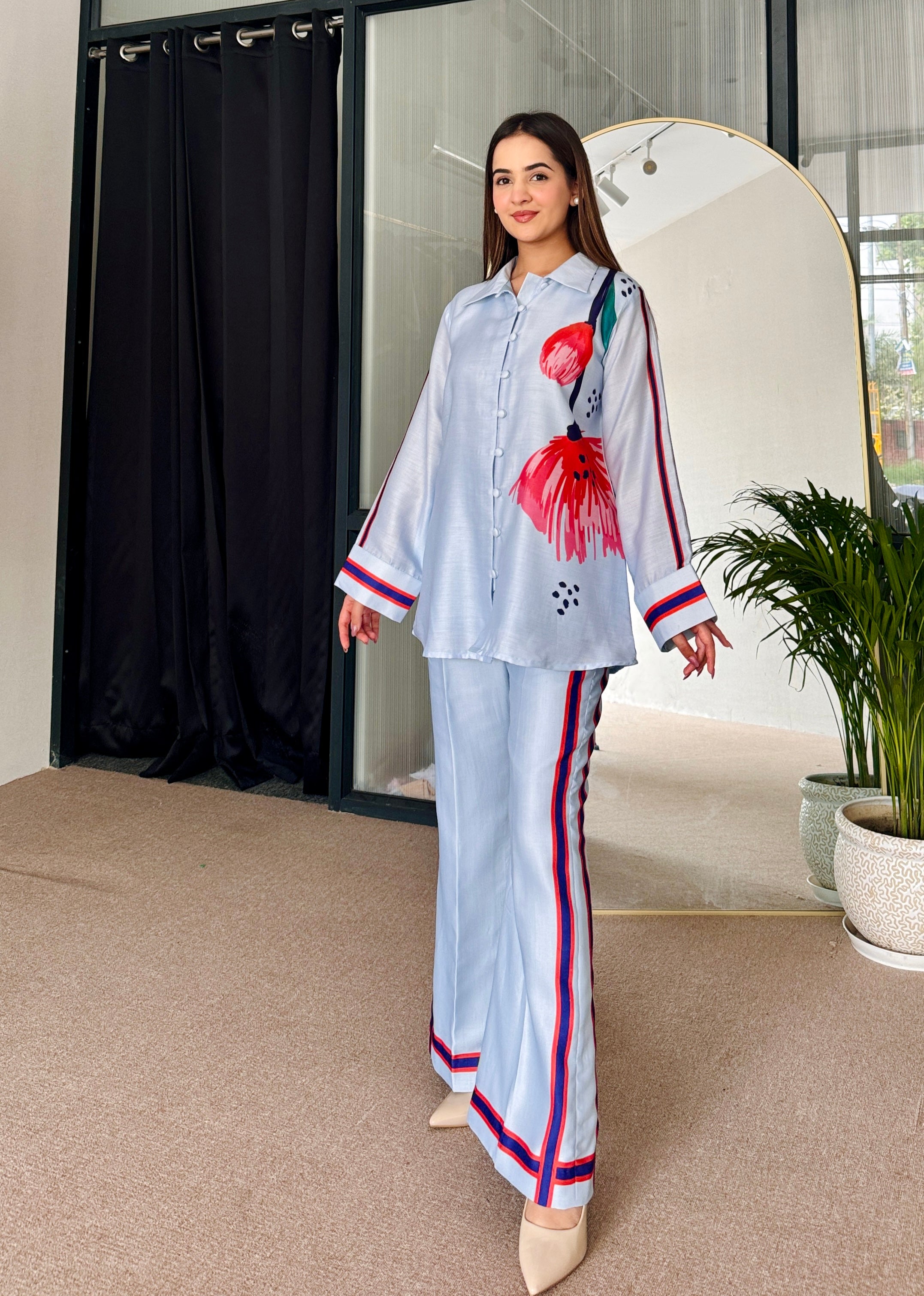 Blue Horizon Co Ord Set