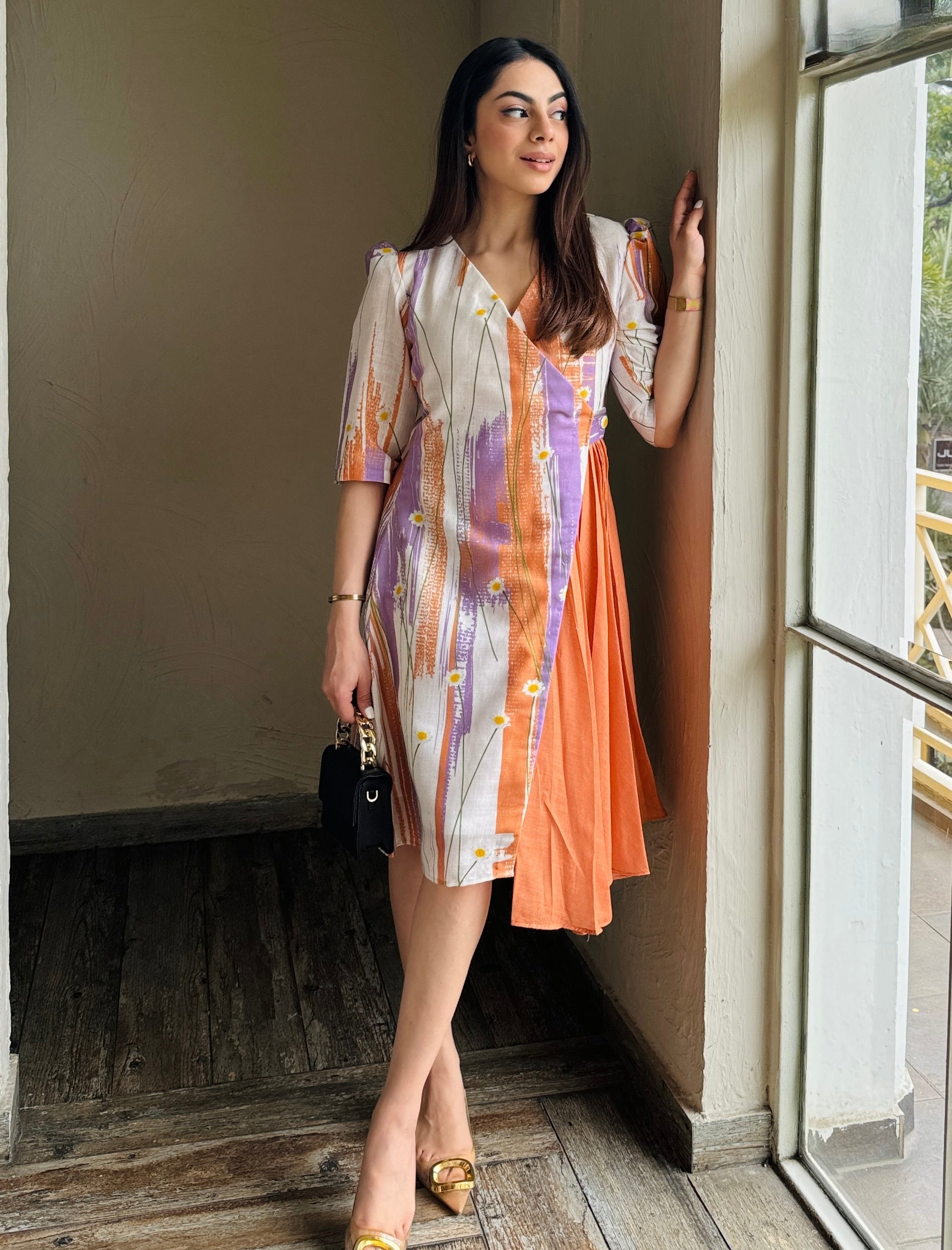 Emily Linen Midi Dress