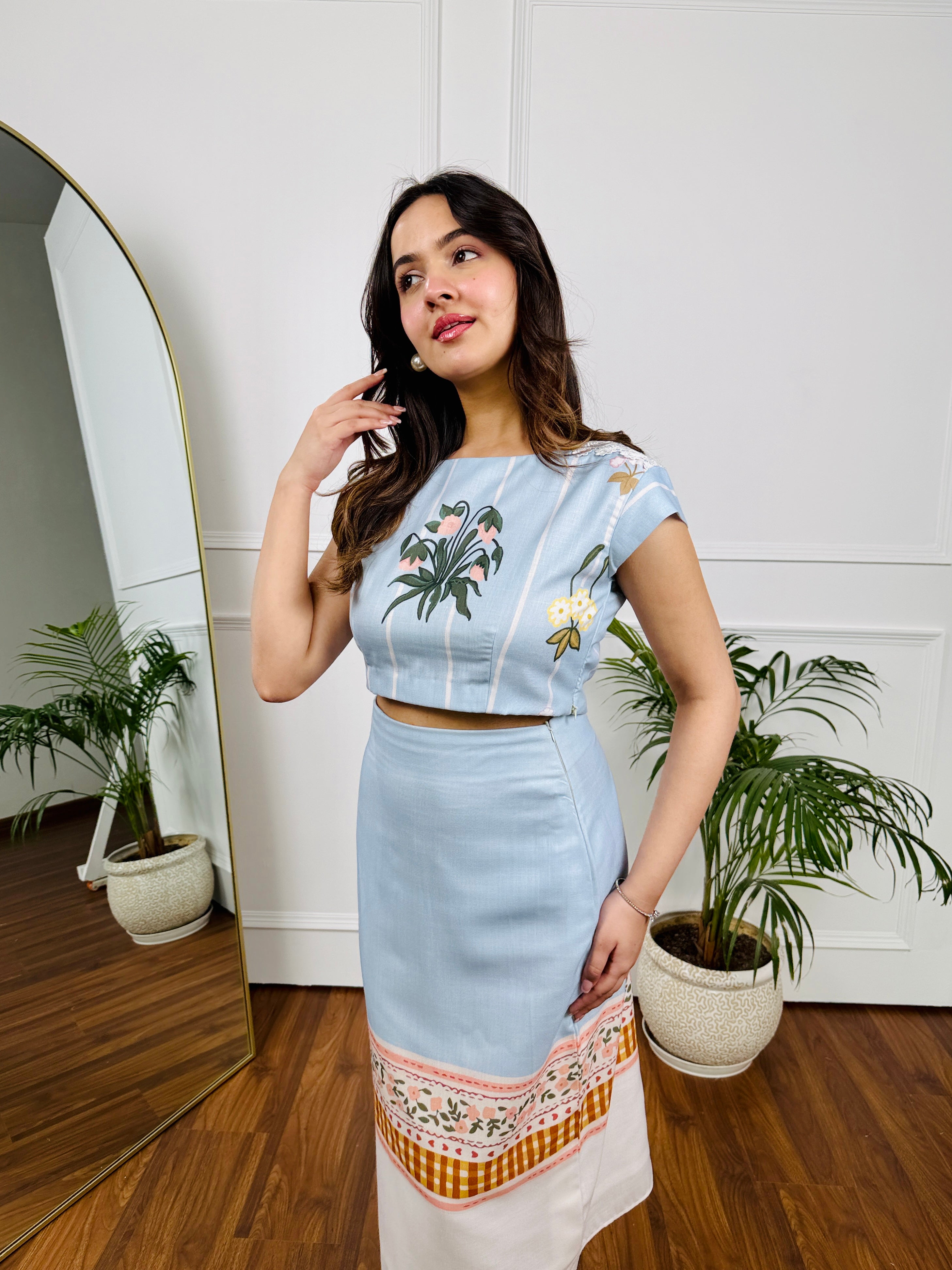 Sky Candy Skirt Set