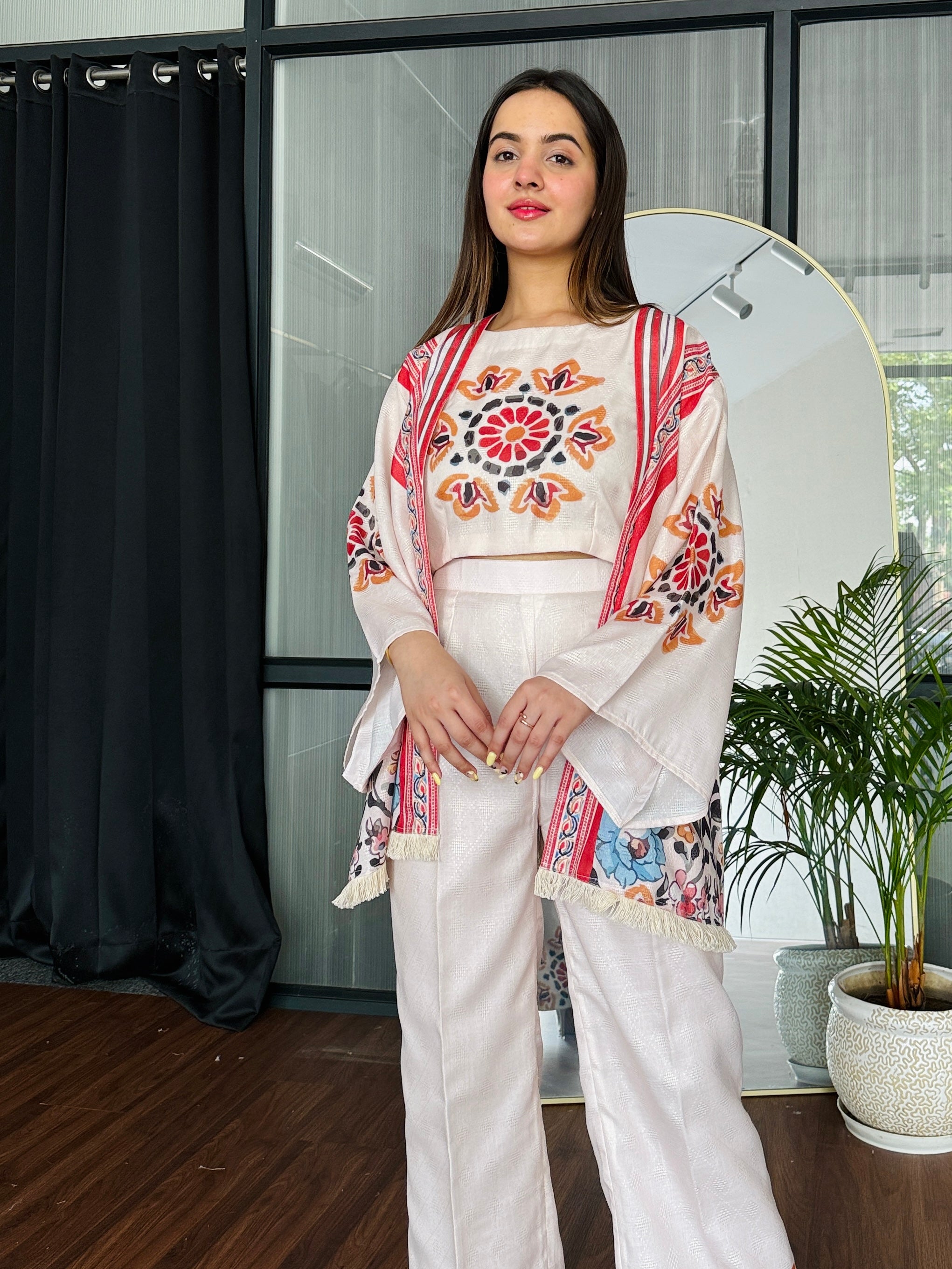 Beige & Bloom 3 Piece Co-ord Set