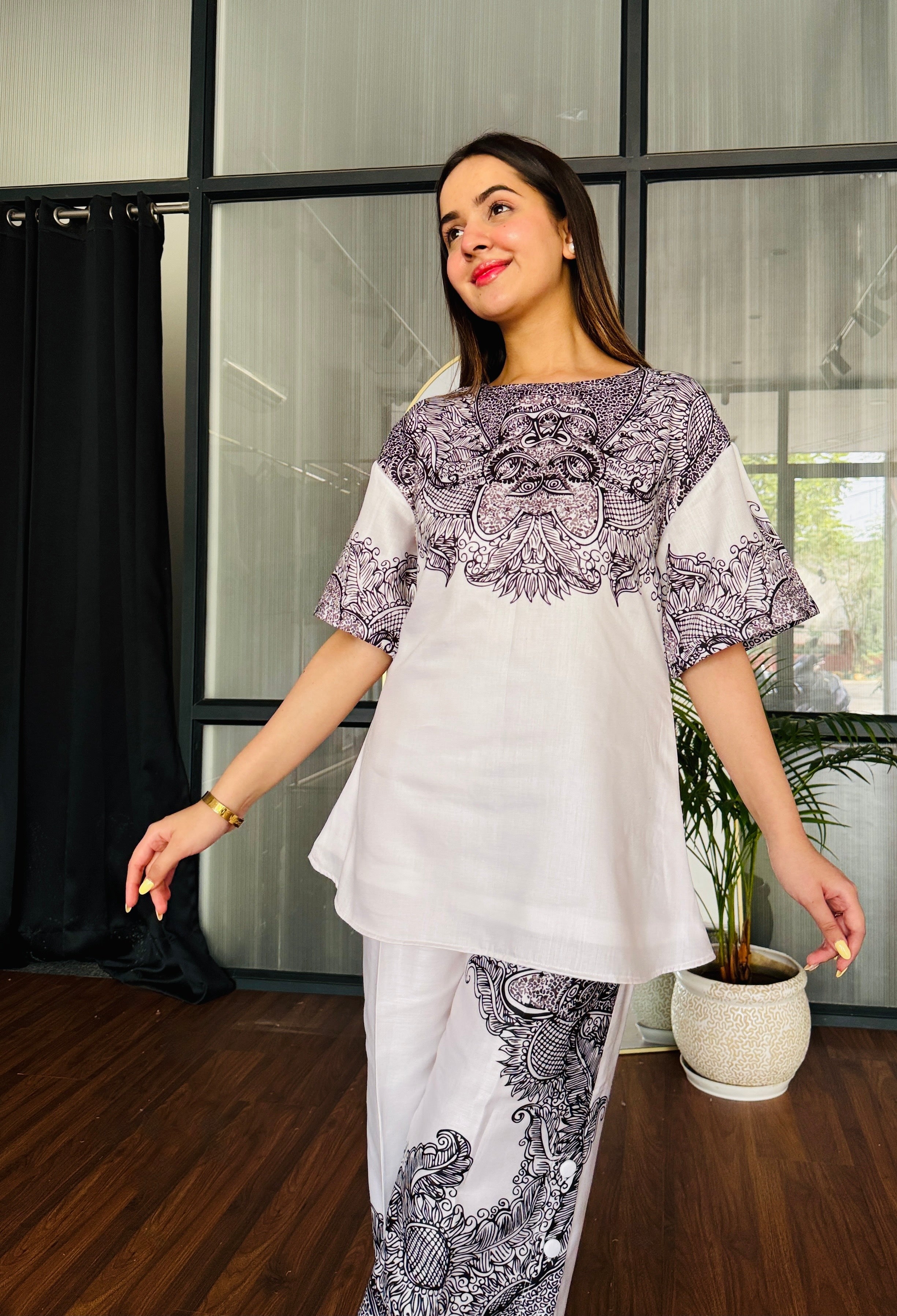 Black & White Edit Co-ord Set