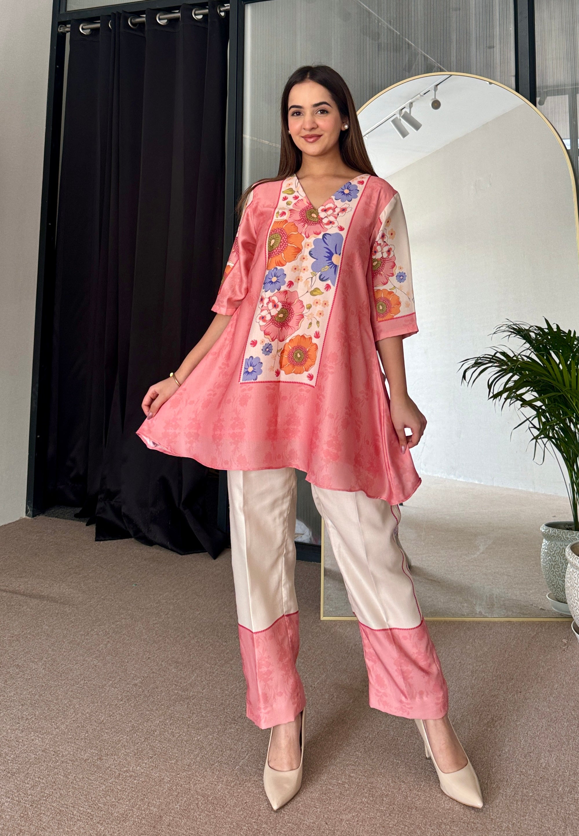 Serene Blossoms Co Ord Set
